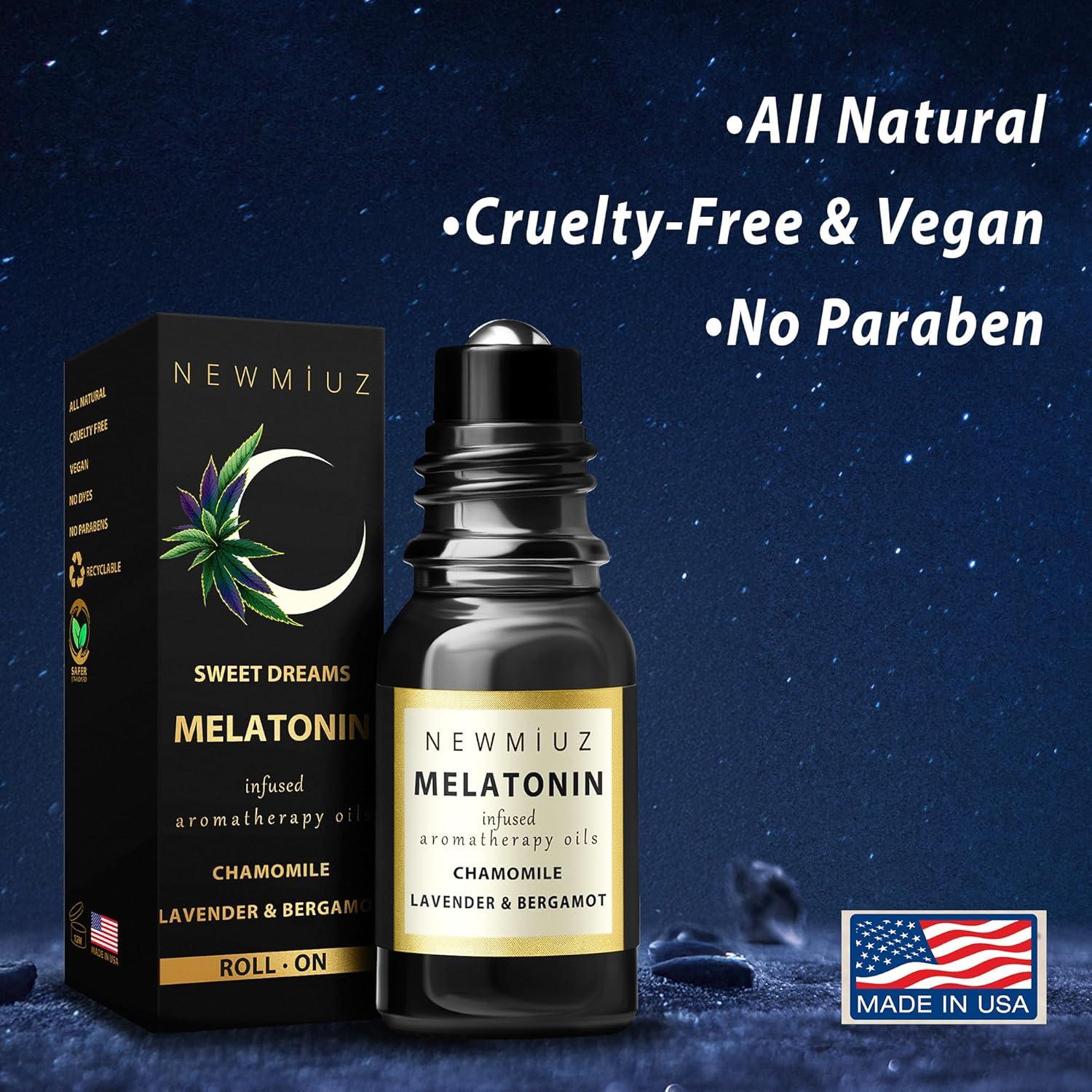 Aceite Esencial de Melatonina Roll On New Miuz 10ml