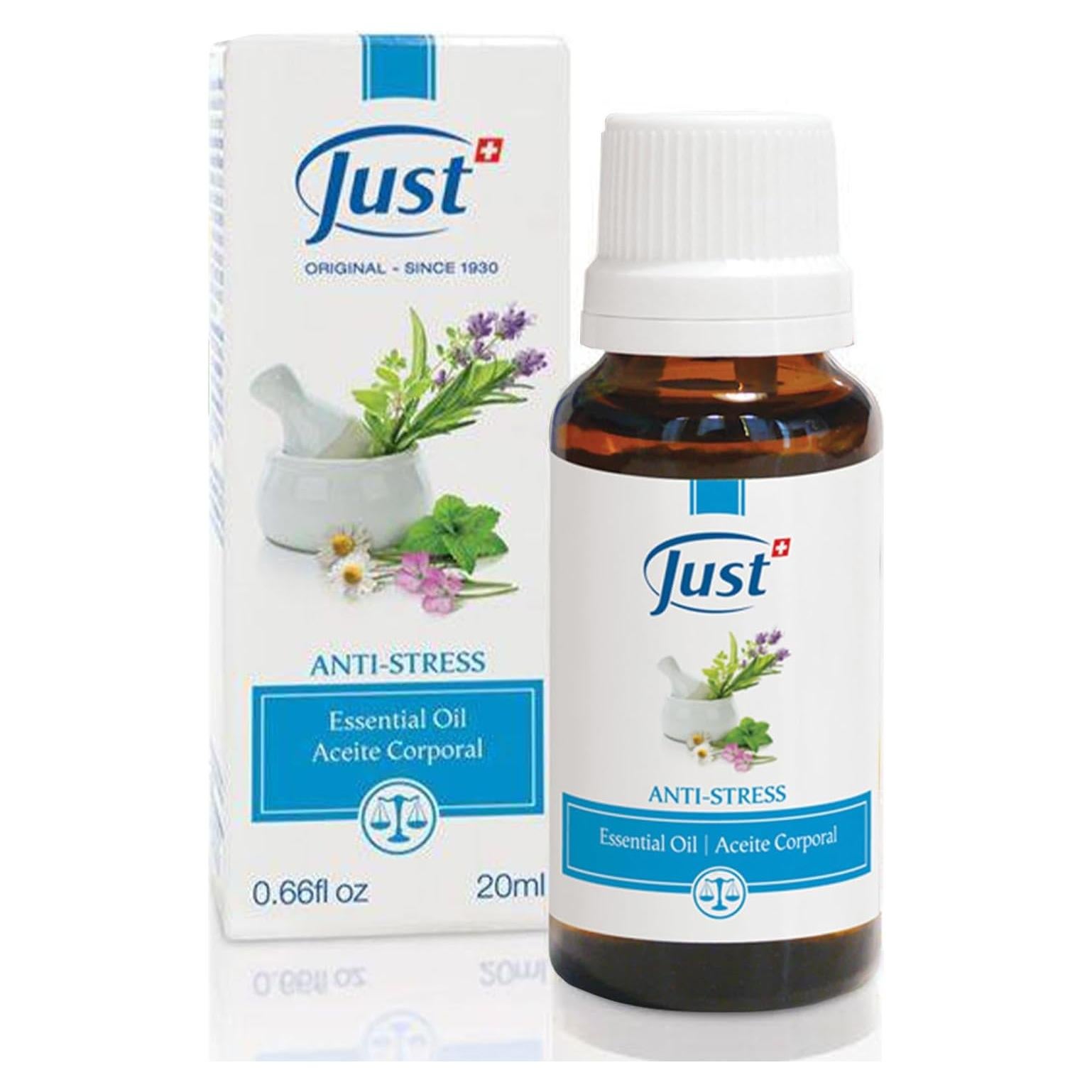 Aceite Esencial Antiestrés Swiss Just 20 ml - Relajación