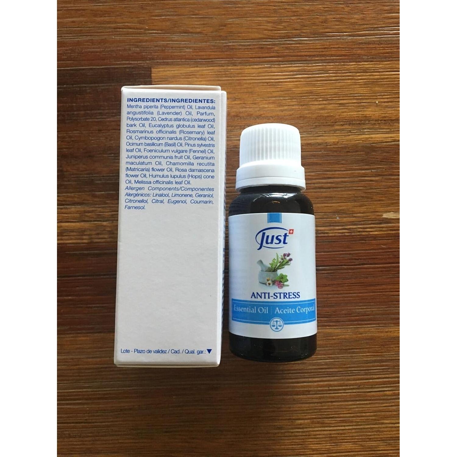 Aceite Esencial Antiestrés Swiss Just 20 ml - Relajación