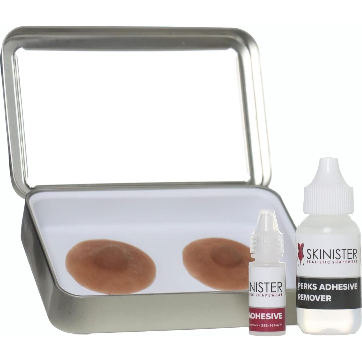 Pezones Prostéticos Perks | Silicona Rosa Grande