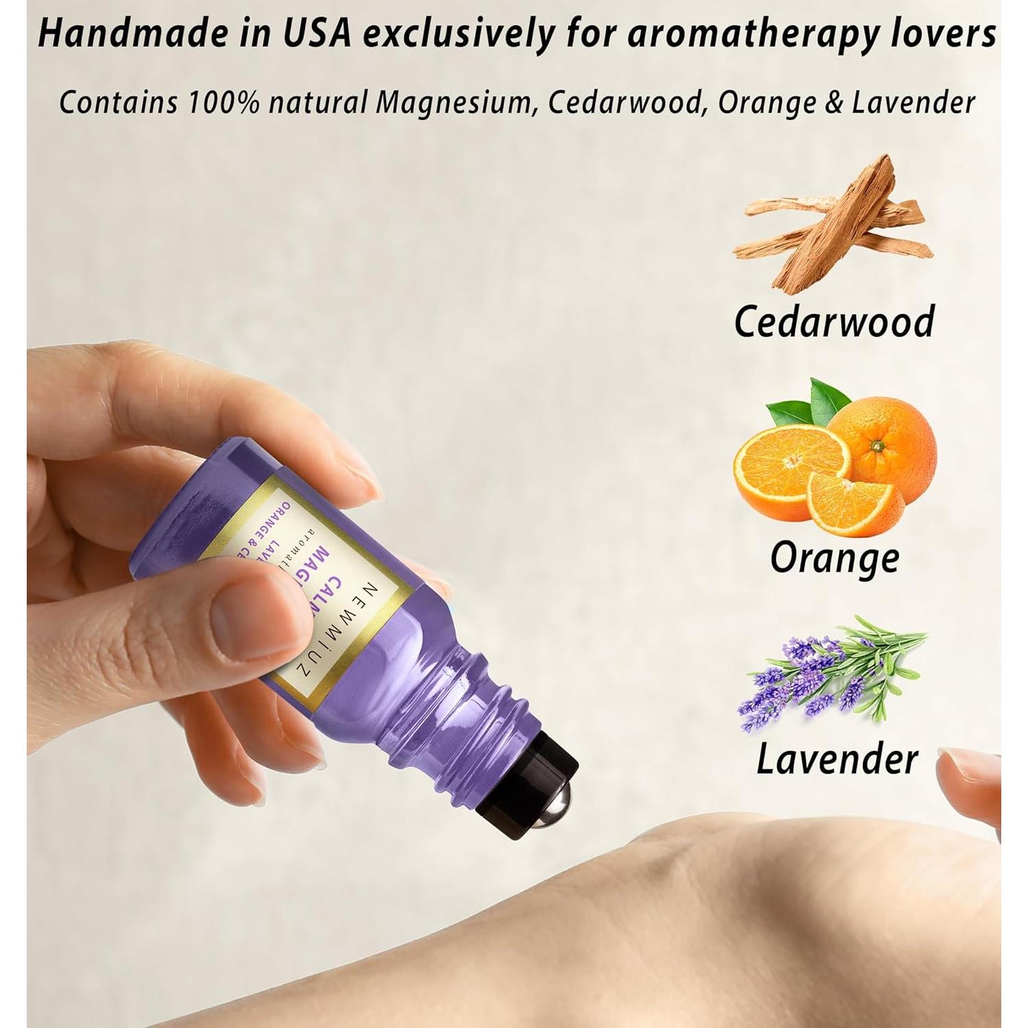 Rodillo de Aceite Esencial Calm New Miuz 10ml Alivio Estrés