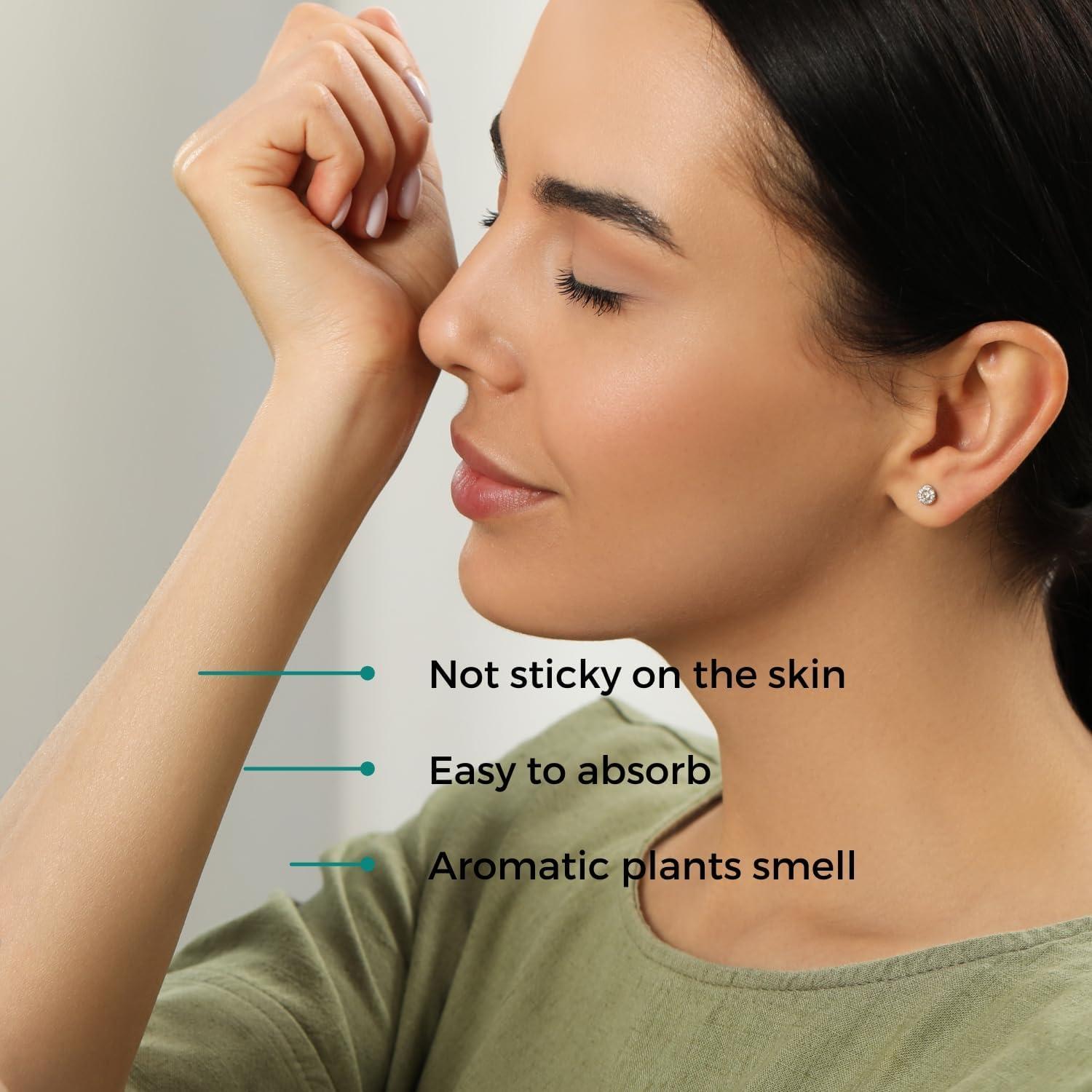 Juego de Aceites Esenciales Roll-On 100% Natural - Relajación, Noche, Equilibrio