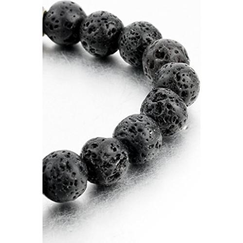 Pulsera Volcánica MYSTIQS Chakra Lava Difusor Aceite