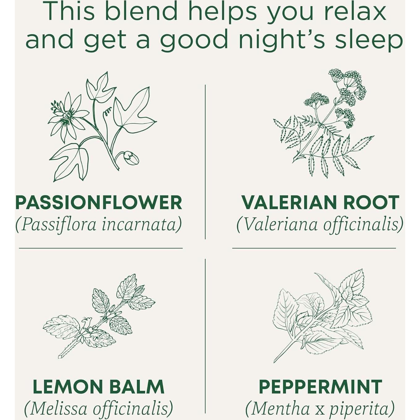 Té Orgánico Nighty Night Extra Traditional Medicinals 16 Bolsitas