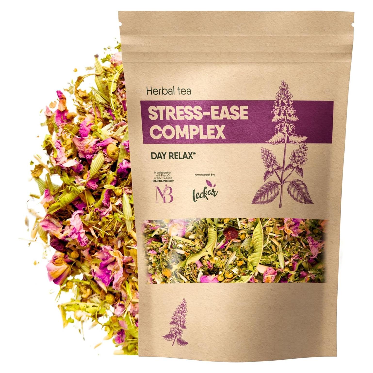 Té de Hierbas Relax Leckar 22,29x12,19 cm Alivio Estrés