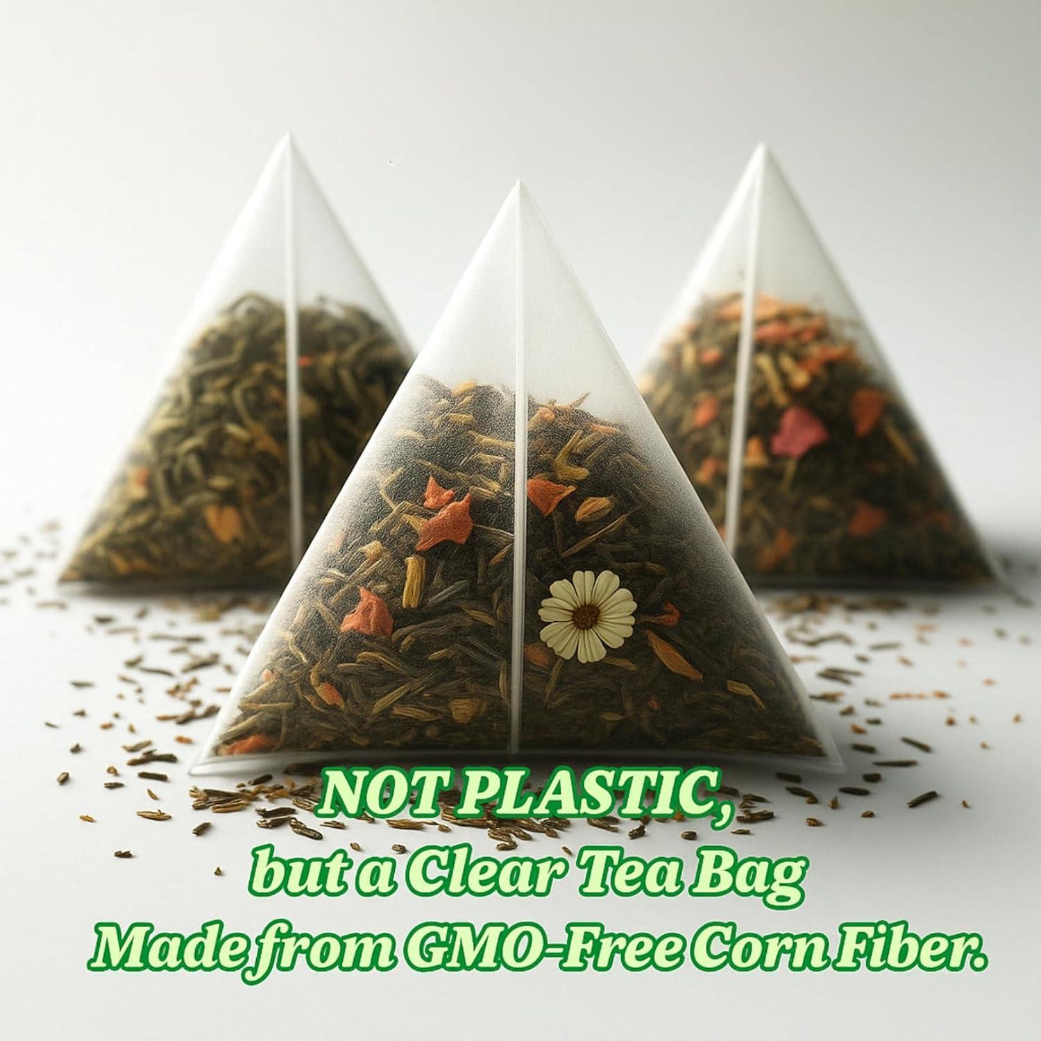 Té de Ashwagandha Orgánico Tozzy - 100 Bolsitas Pirámide