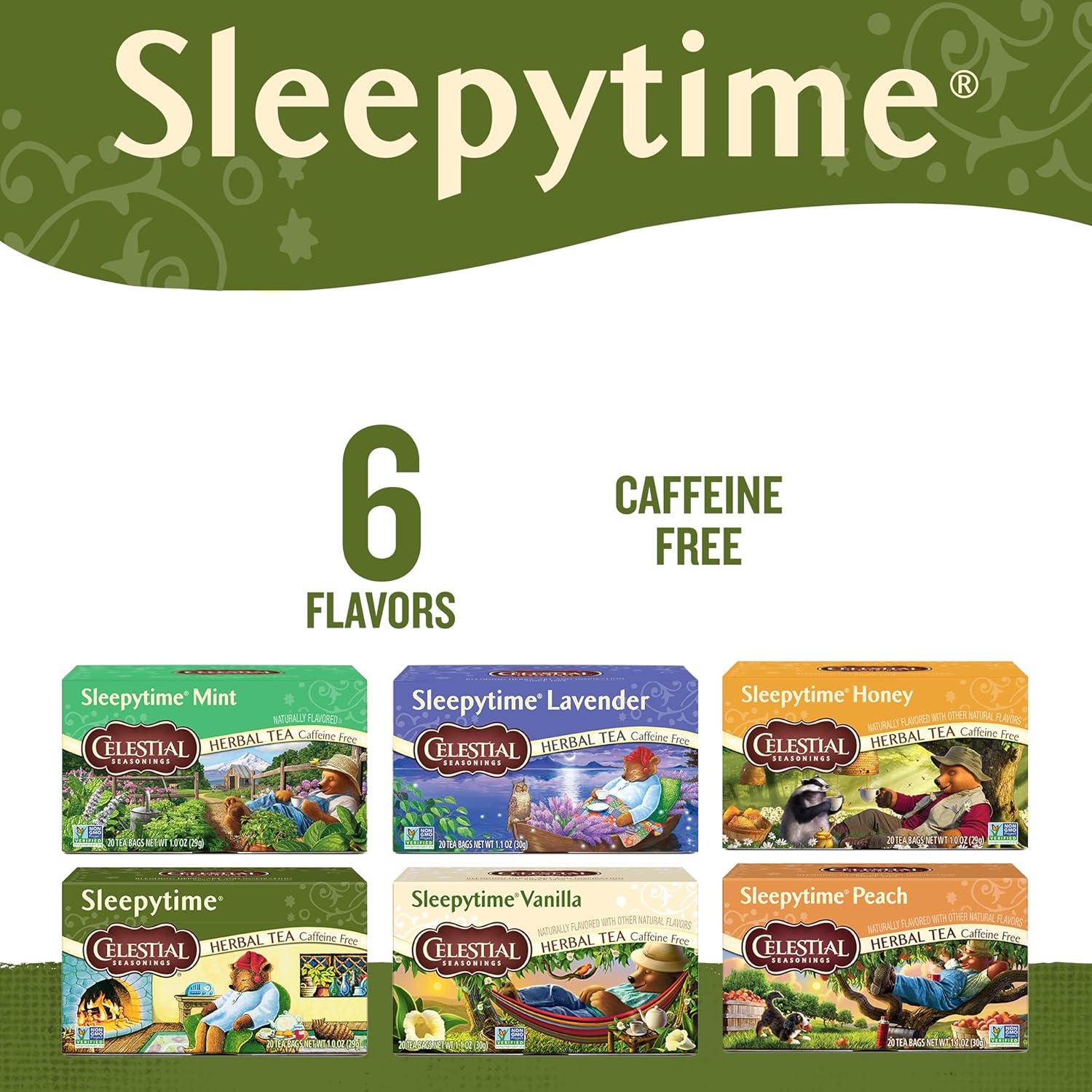 Té de hierbas Sleepytime Celestial Seasonings 120 bolsas