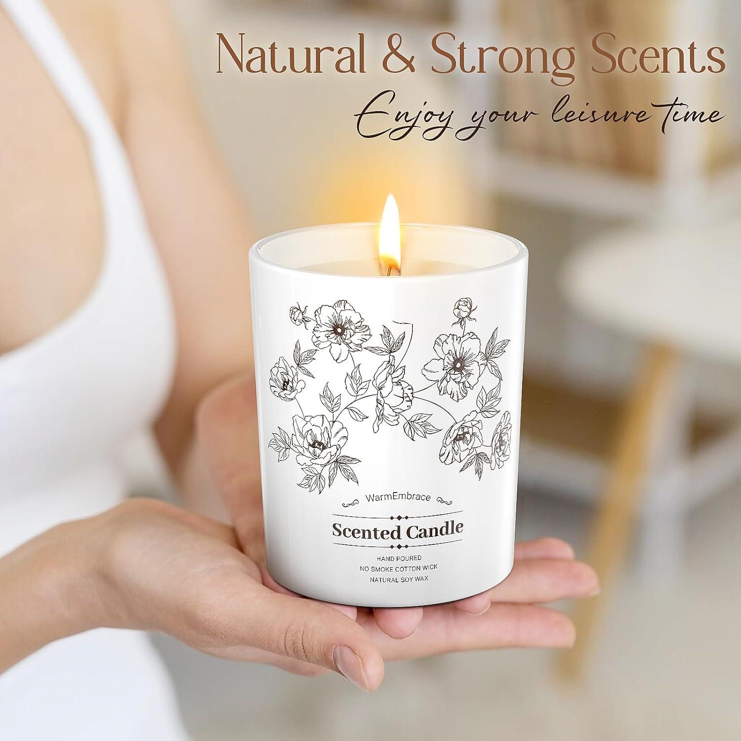 Vela Aromática Deluxe WarmEmbrace 8 Oz Vainilla Coco