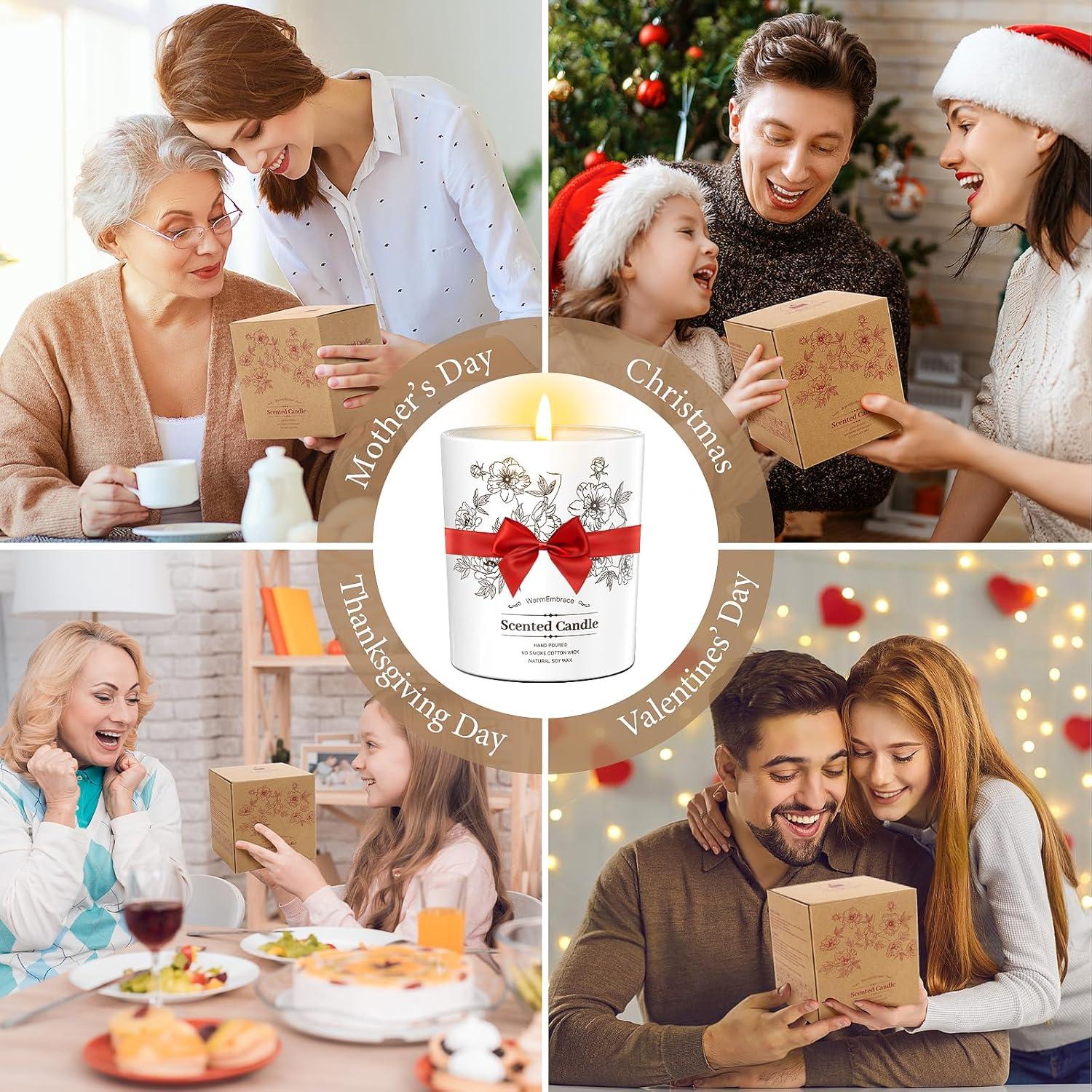 Vela Aromática Deluxe WarmEmbrace 8 Oz Vainilla Coco