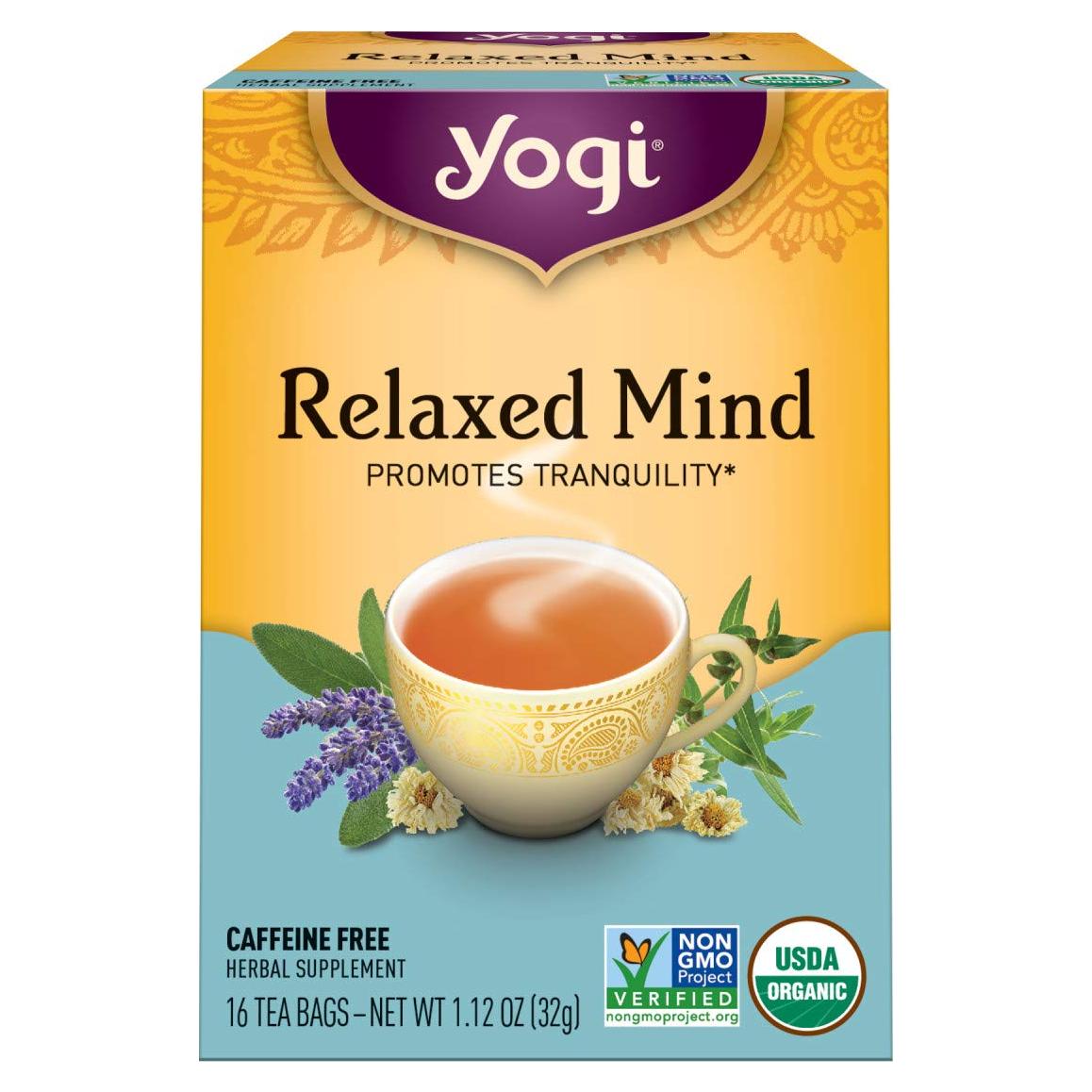 Té Yogi Mente Relajada - 16 Bolsitas 68g