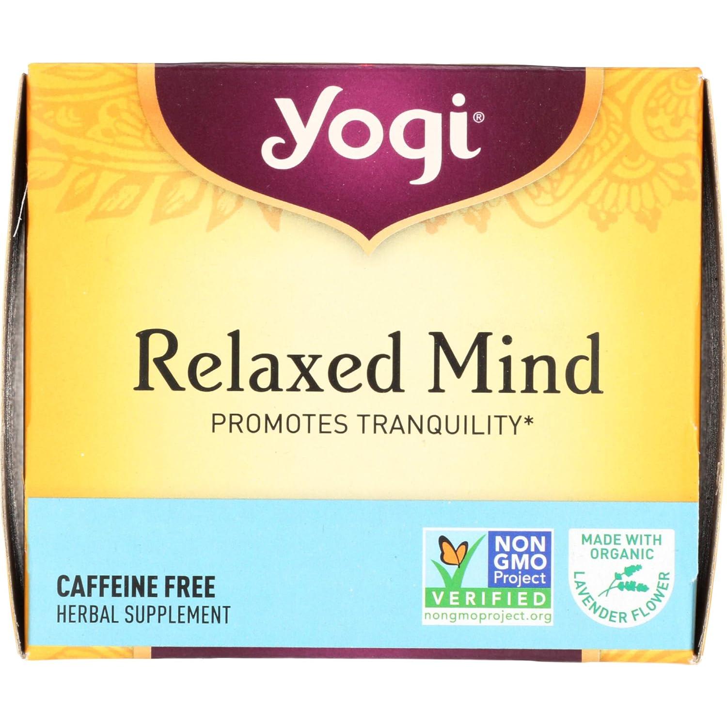 Té Yogi Mente Relajada - 16 Bolsitas 68g