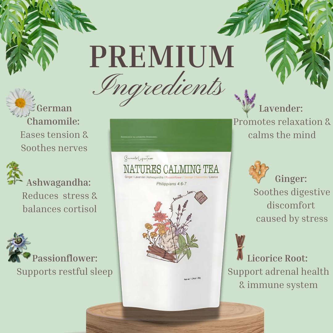 Té Herbal Calmante Sweet Life - Manzanilla y Lavanda 14 Cts