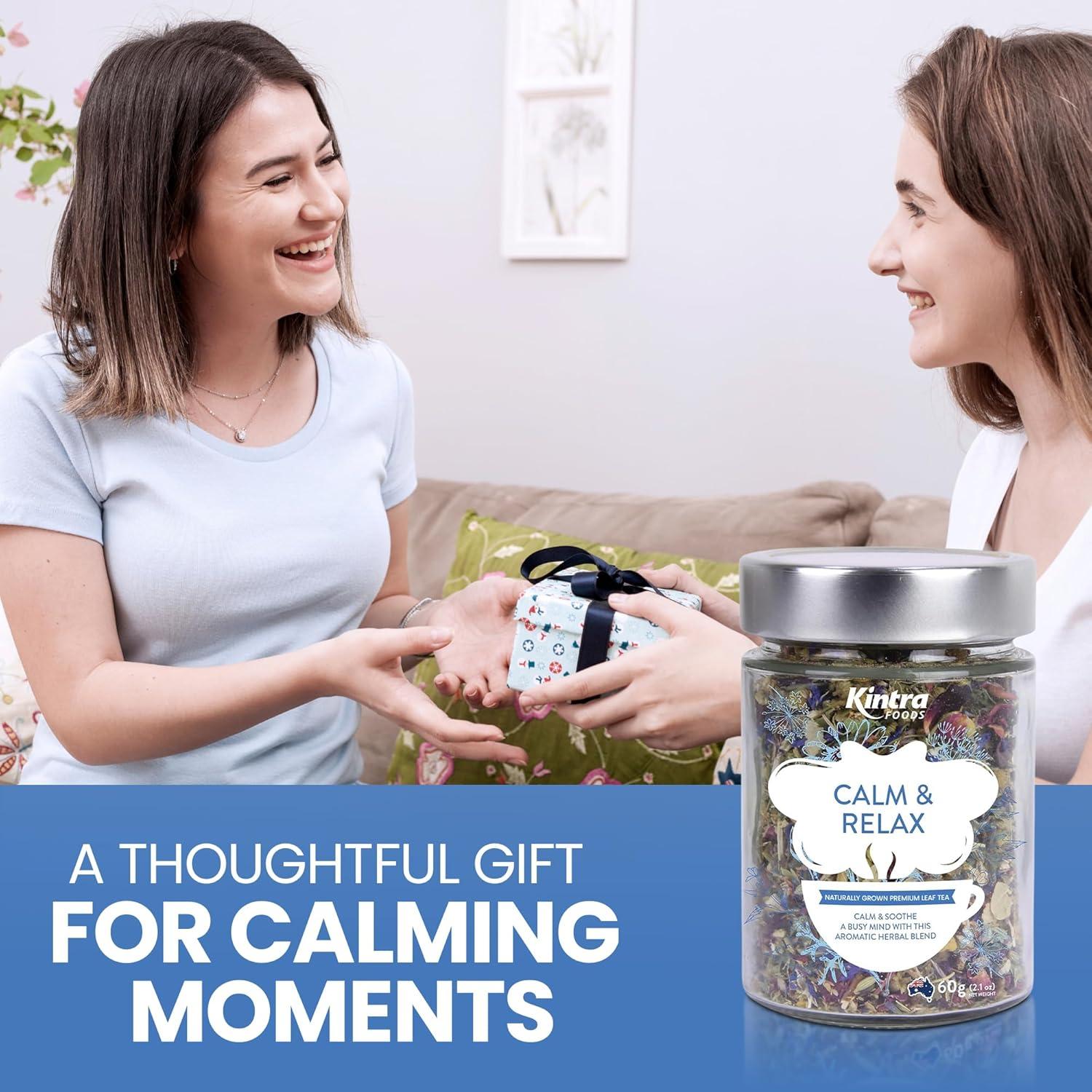 Té de Hoja Suelta Kintra Foods Calmante 60g Manzanilla Lavanda