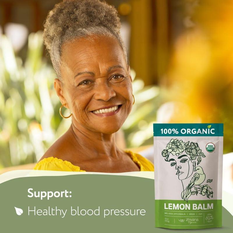 Té de Toronjil Orgánico Zhivana 113g - Antiestrés y Digestión