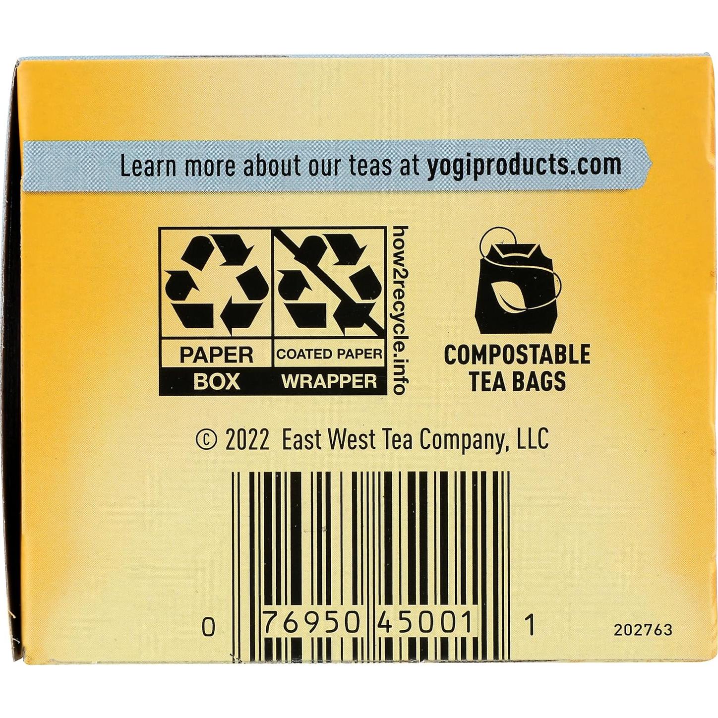 Té Orgánico Yogi para Dormir 16 Bolsitas Sin Cafeína