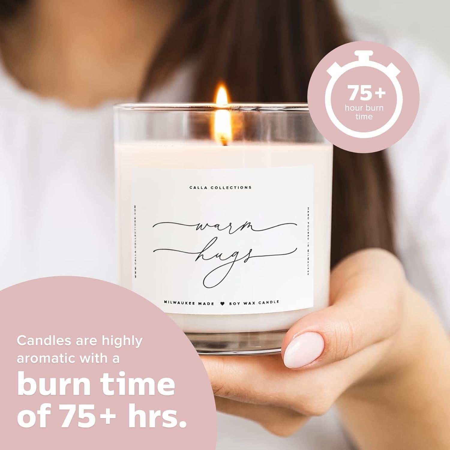 Vela Aromática TresKin Cera de Soja 75 Horas Lavanda