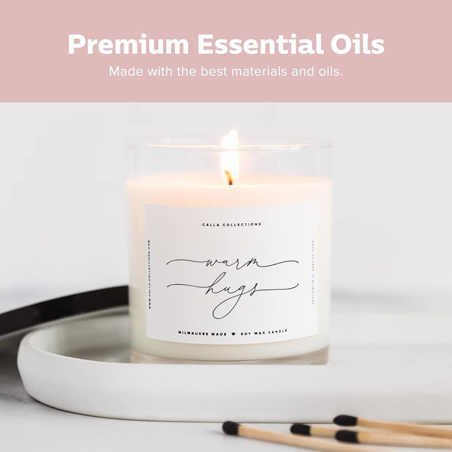 Vela Aromática TresKin Cera de Soja 75 Horas Lavanda