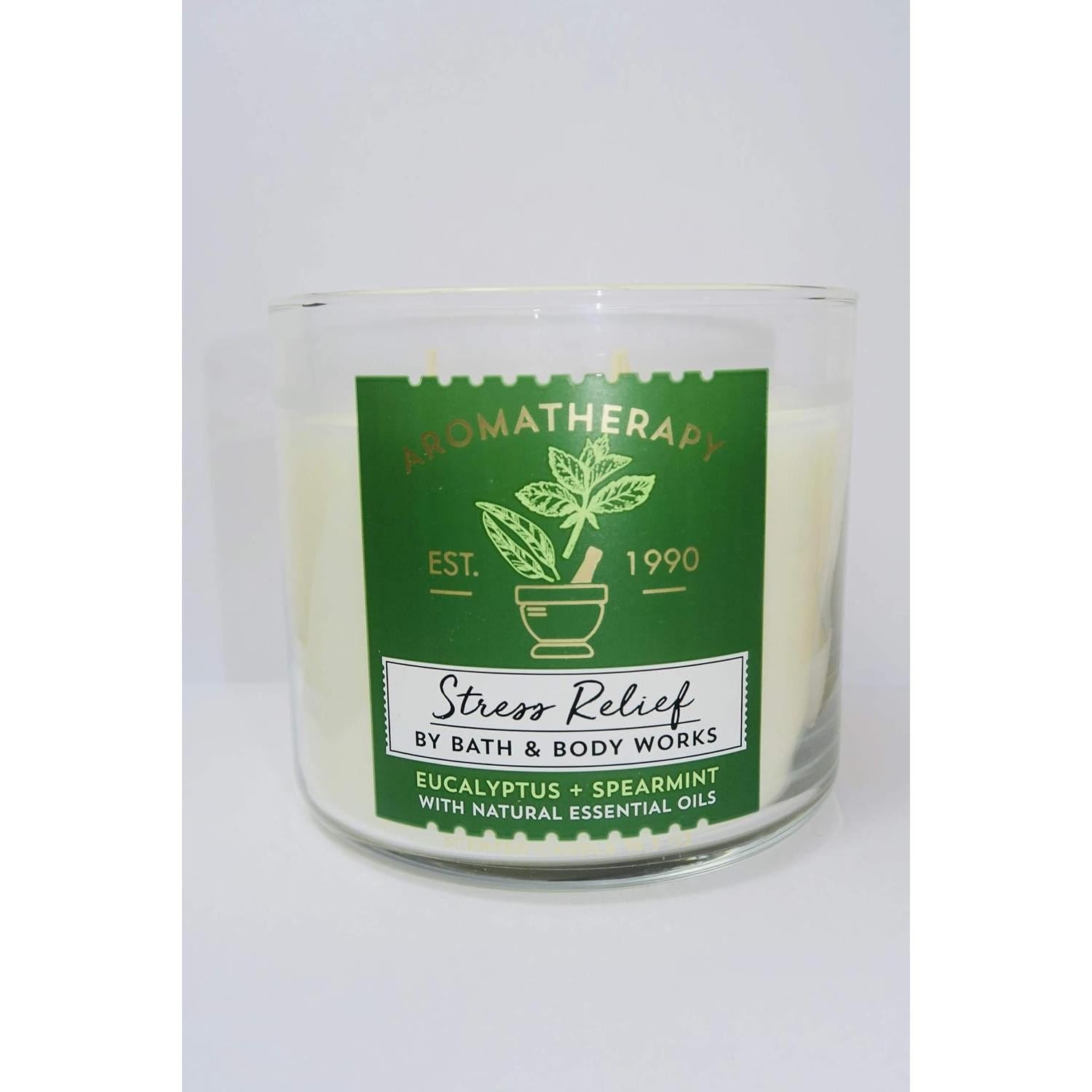 Vela Aromática Eucalipto + Menta Baño y Cuerpo 411g