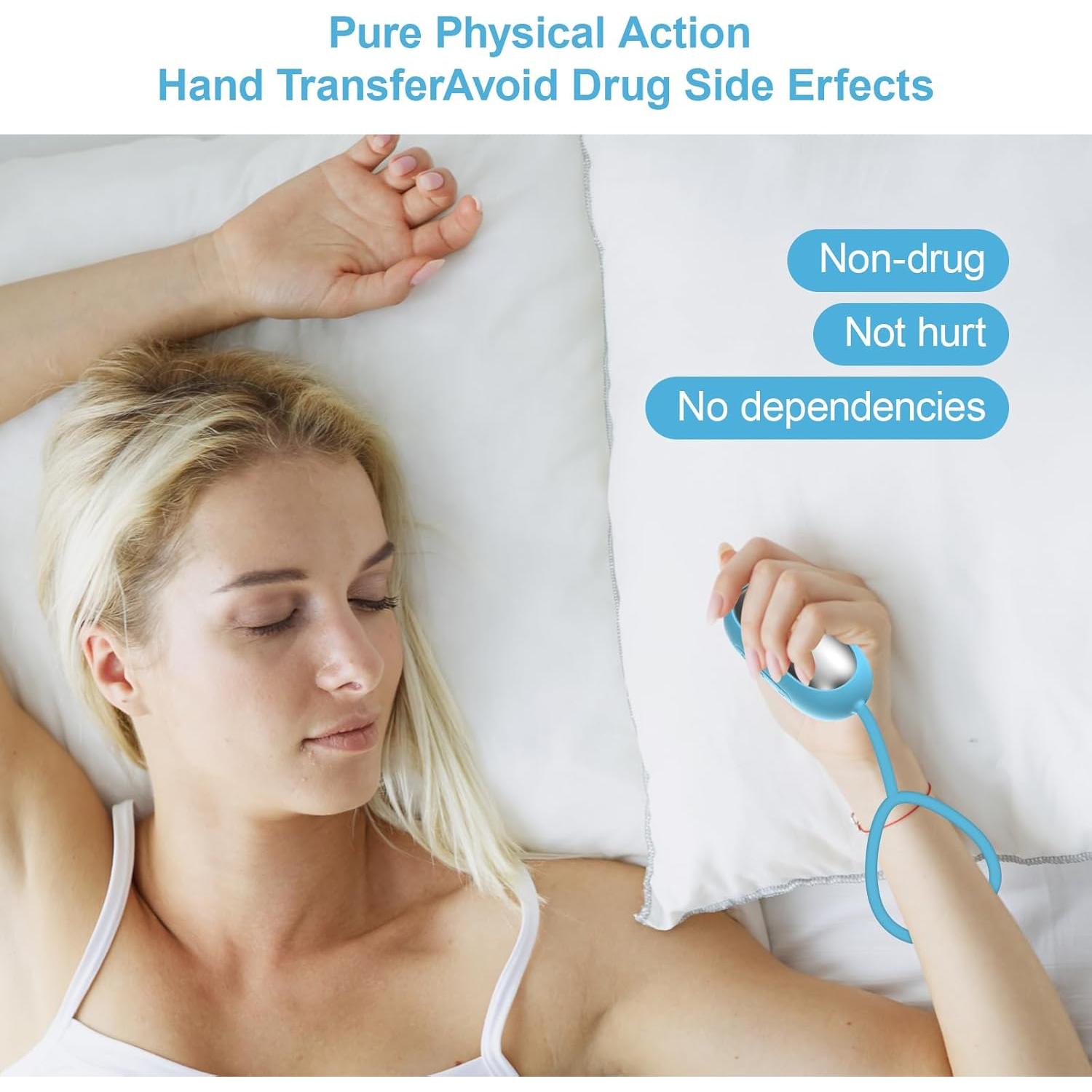 Dispositivo de Sueño Portátil Winkithw Azul - Micro-Corriente