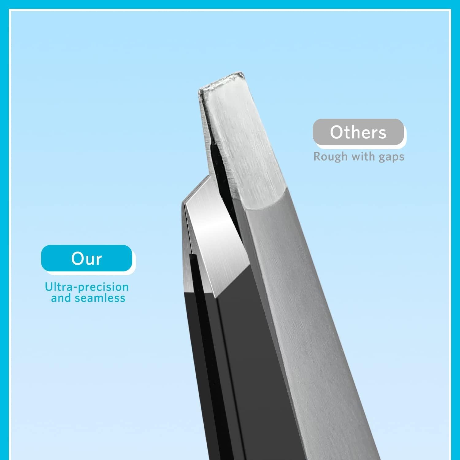 Kit de Manicura MORGLES 9 Piezas Acero Inoxidable Negro