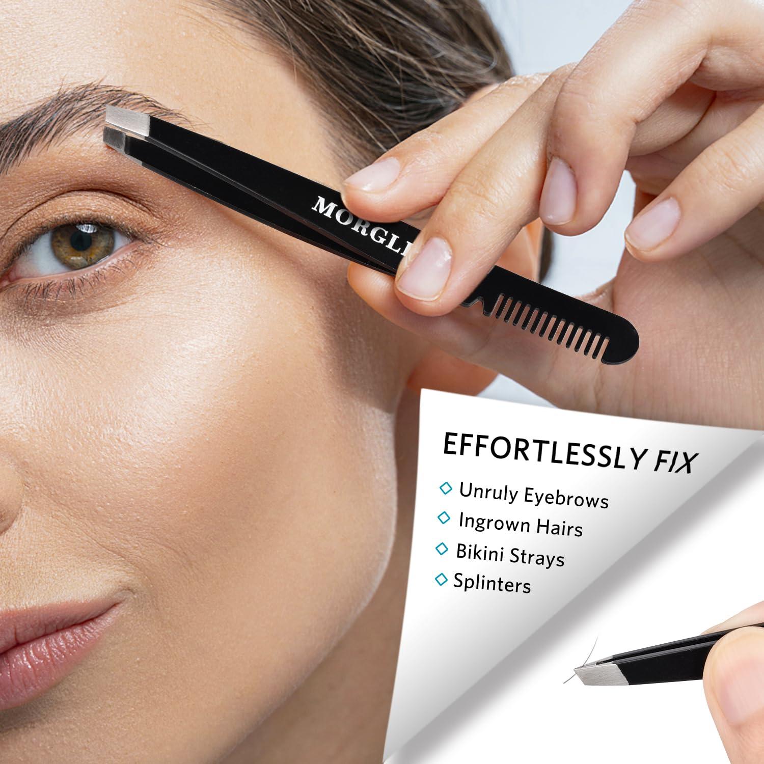 Kit de Manicura MORGLES 9 Piezas Acero Inoxidable Negro