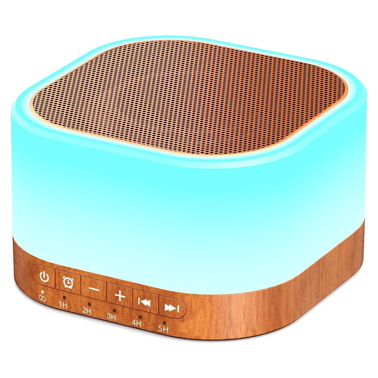 Máquina de Ruido Blanco SleeZOO A-55 con 25 Sonidos y Luz