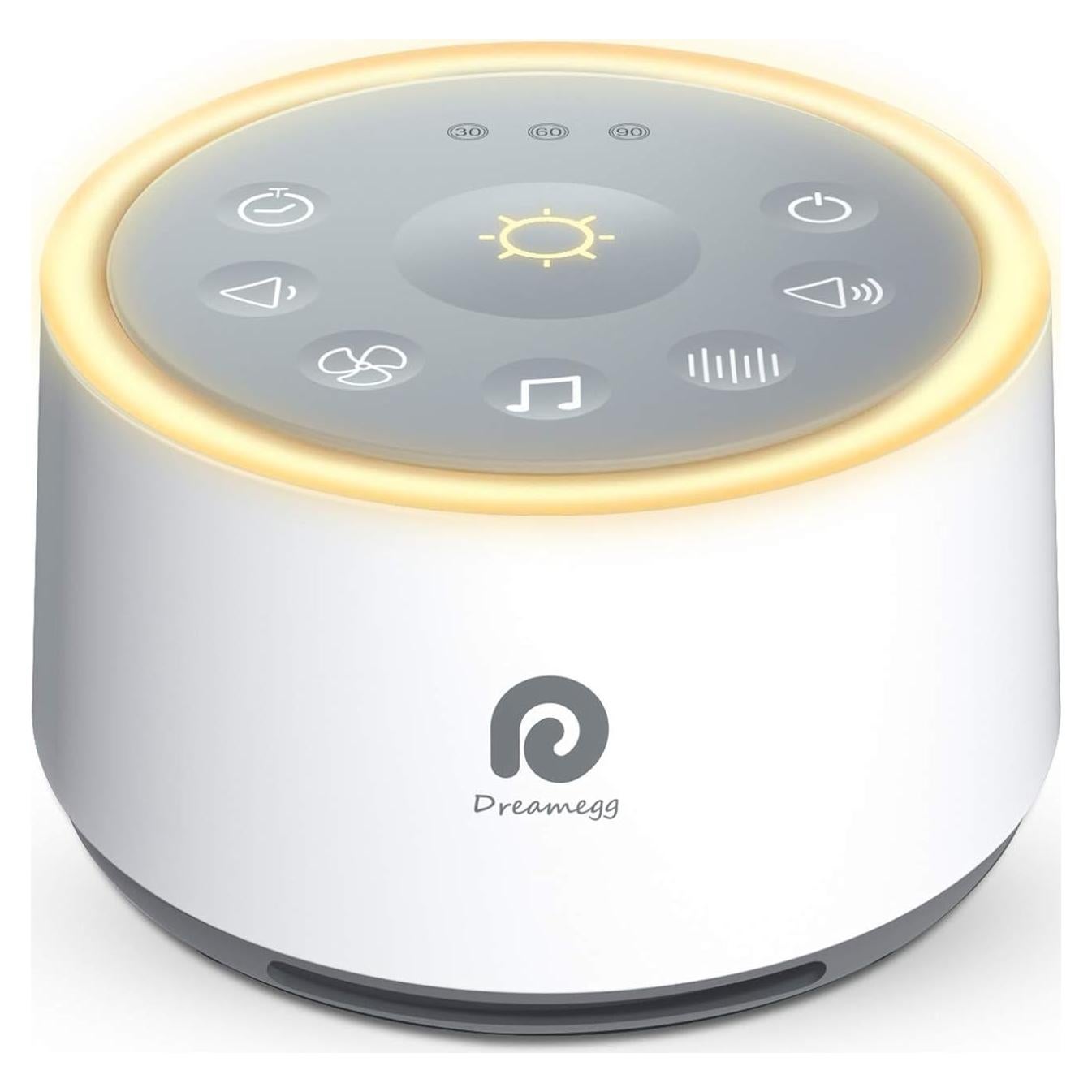 Máquina de Sonido Dreamegg D1 para Bebés con Luz Nocturna