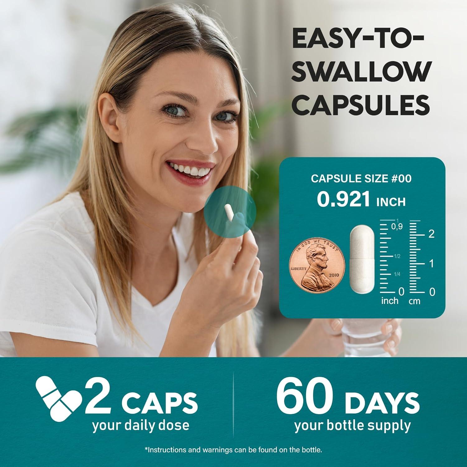 GABA 750 mg Nutra Harmony - 120 Cápsulas Veganas