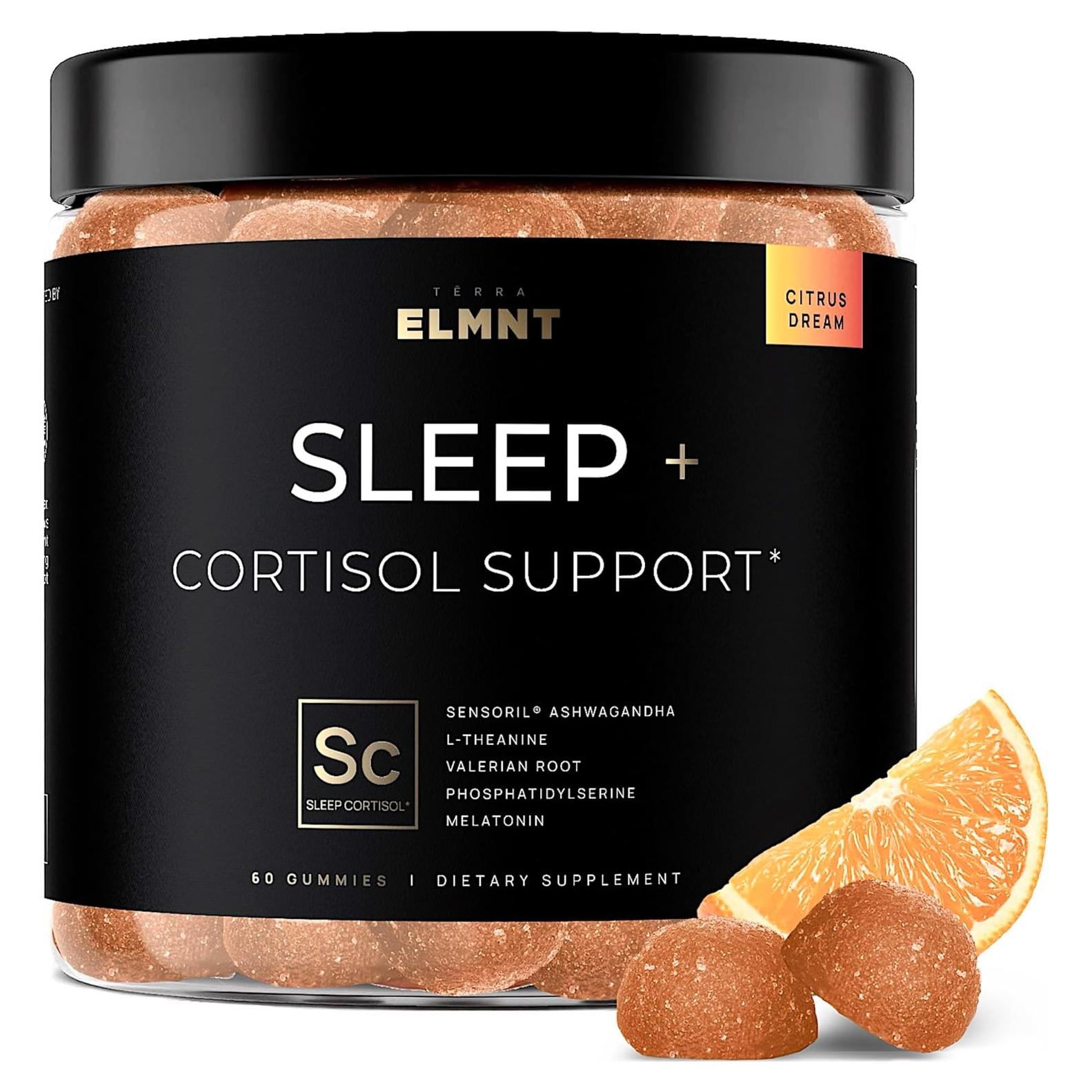 Gomitas de Melatonina 2450mg ELMNT con Ashwagandha 198g