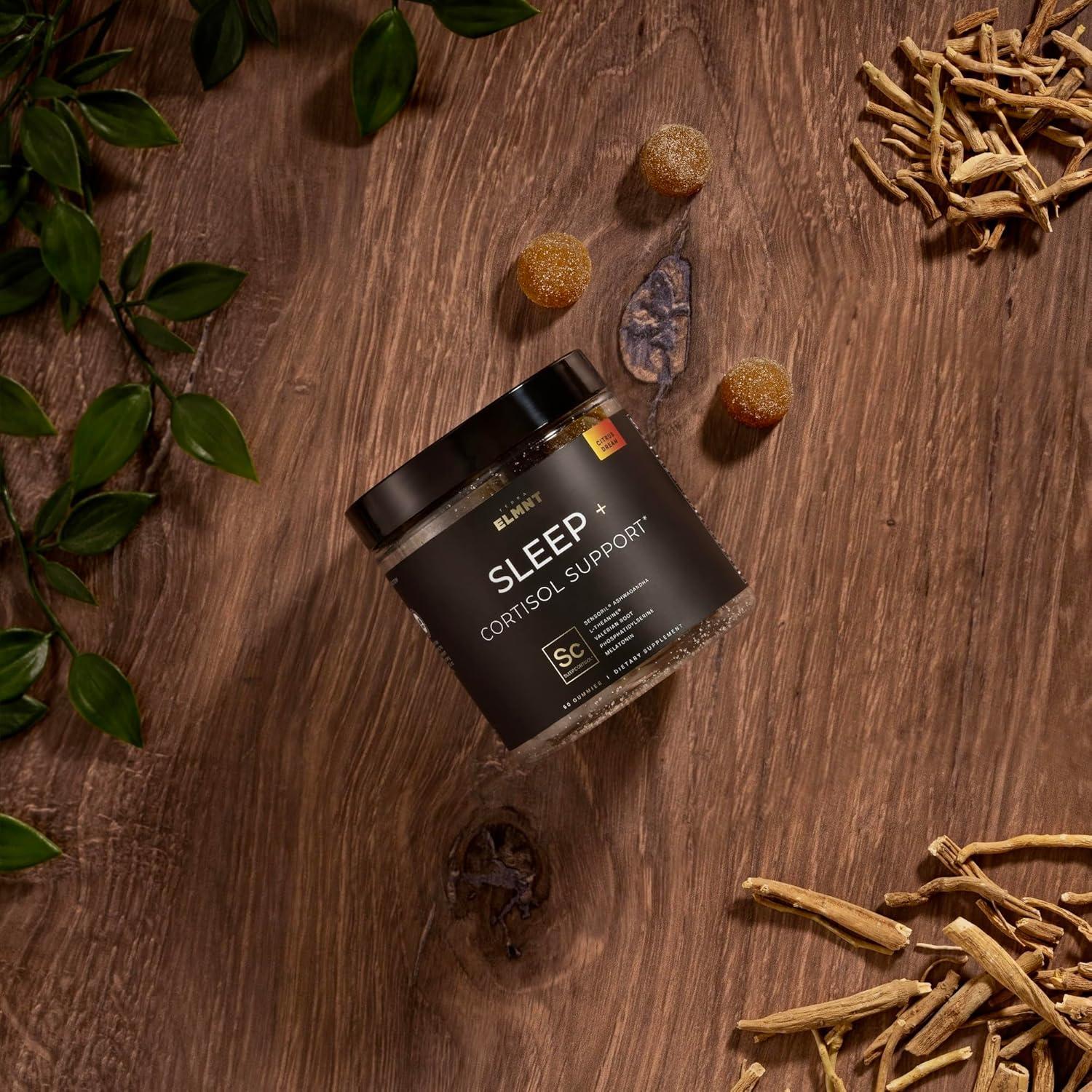 Gomitas de Melatonina 2450mg ELMNT con Ashwagandha 198g