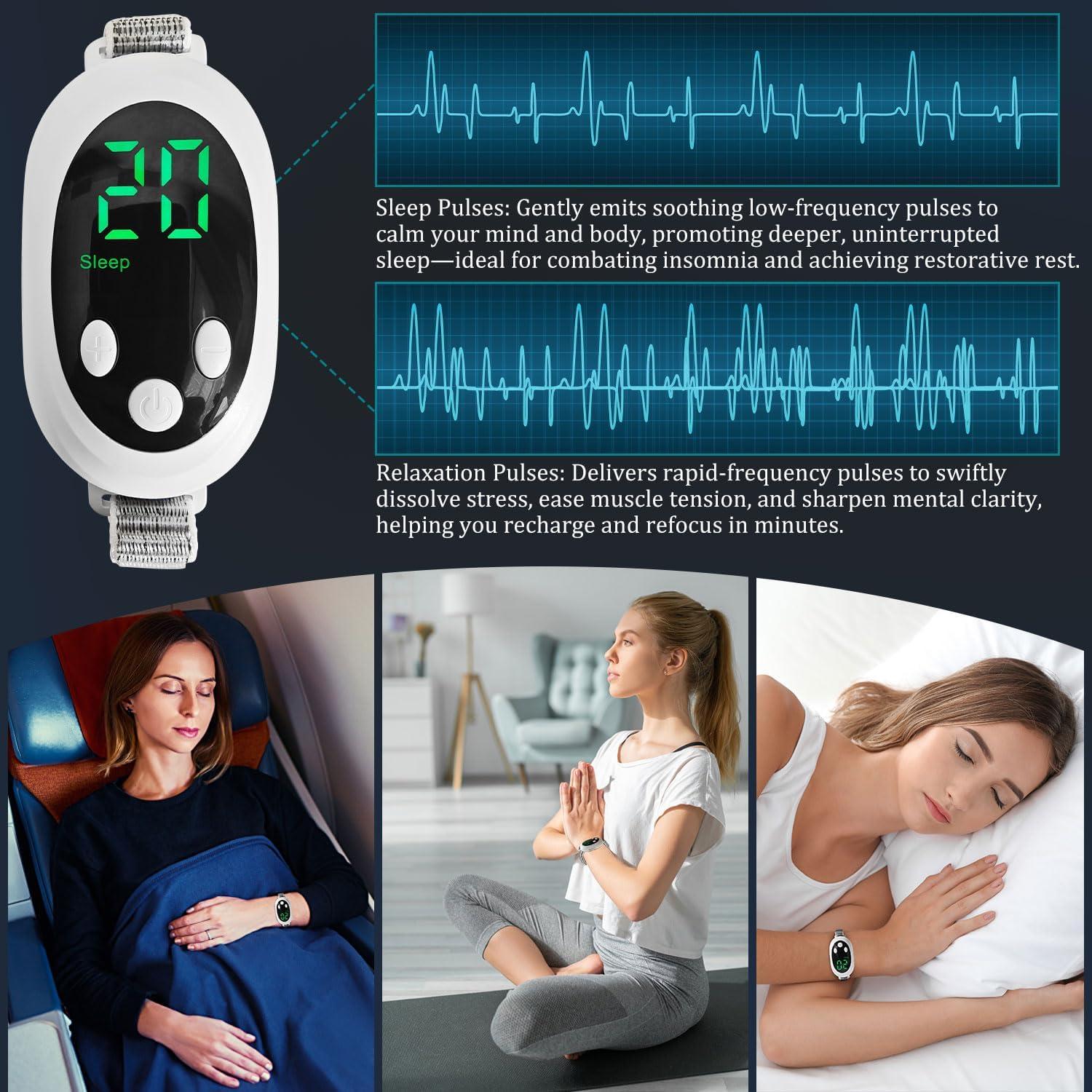 Generador de Pulso Portátil YAMEOME para Sueño y Ansiedad