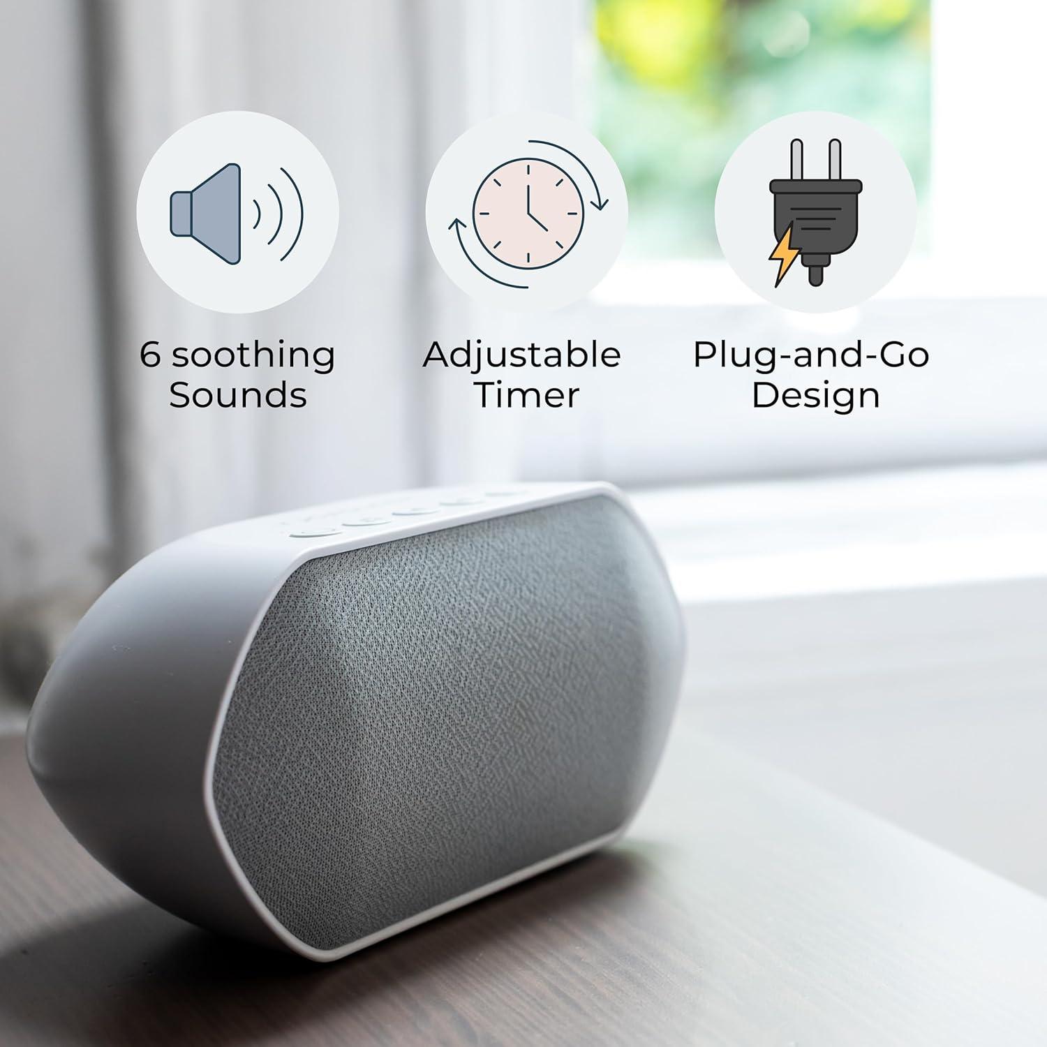 Yogasleep Soundcenter Máquina de Ruido Blanco 6 Sonidos