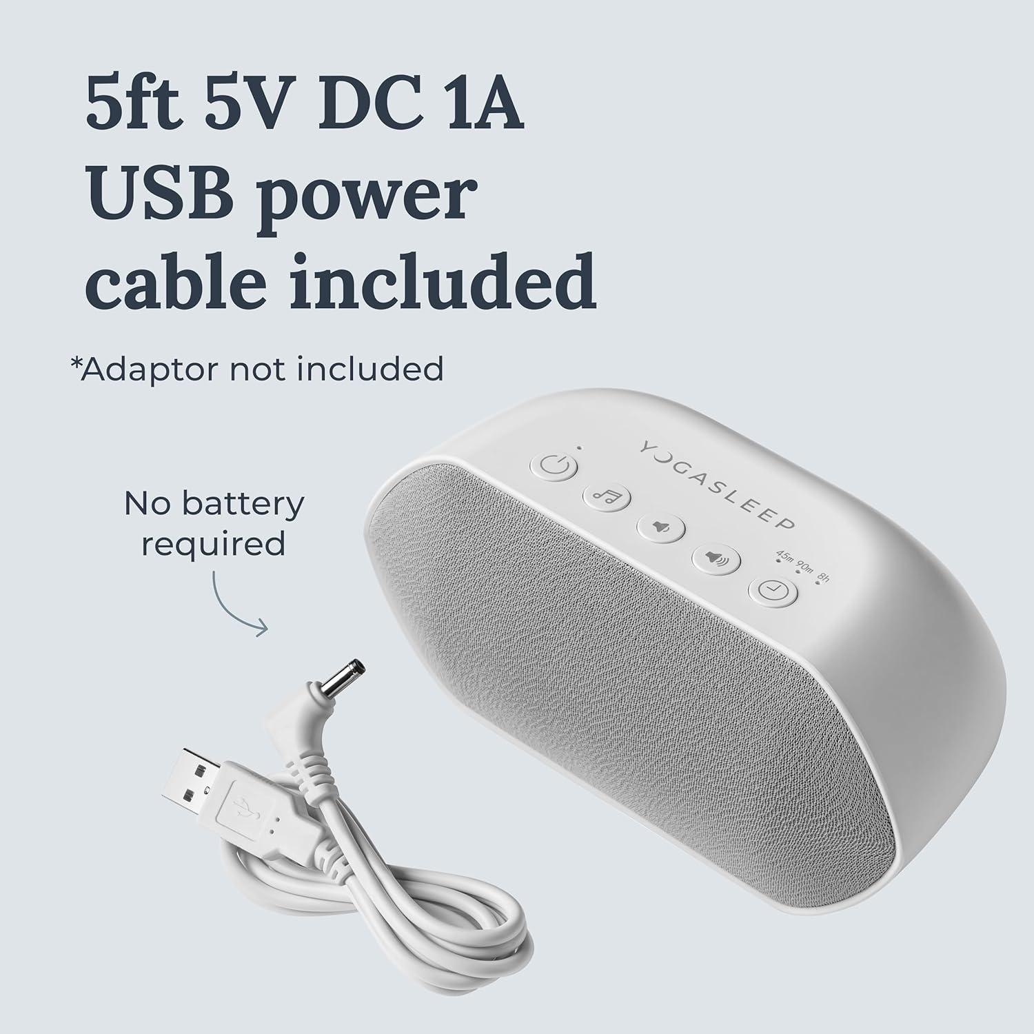 Yogasleep Soundcenter Máquina de Ruido Blanco 6 Sonidos