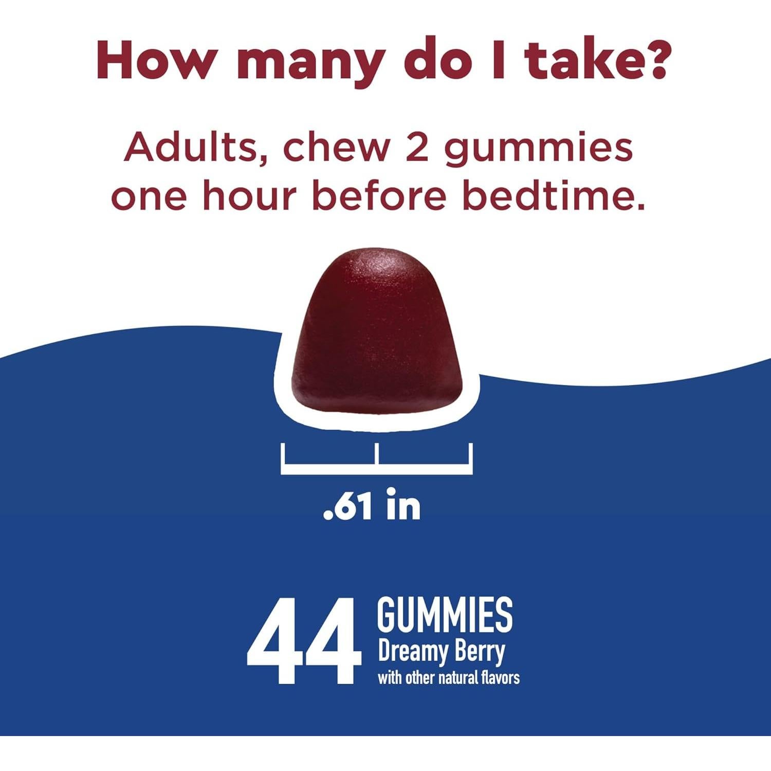 Gominolas para Dormir Nature Made Wellblends 44 Unidades