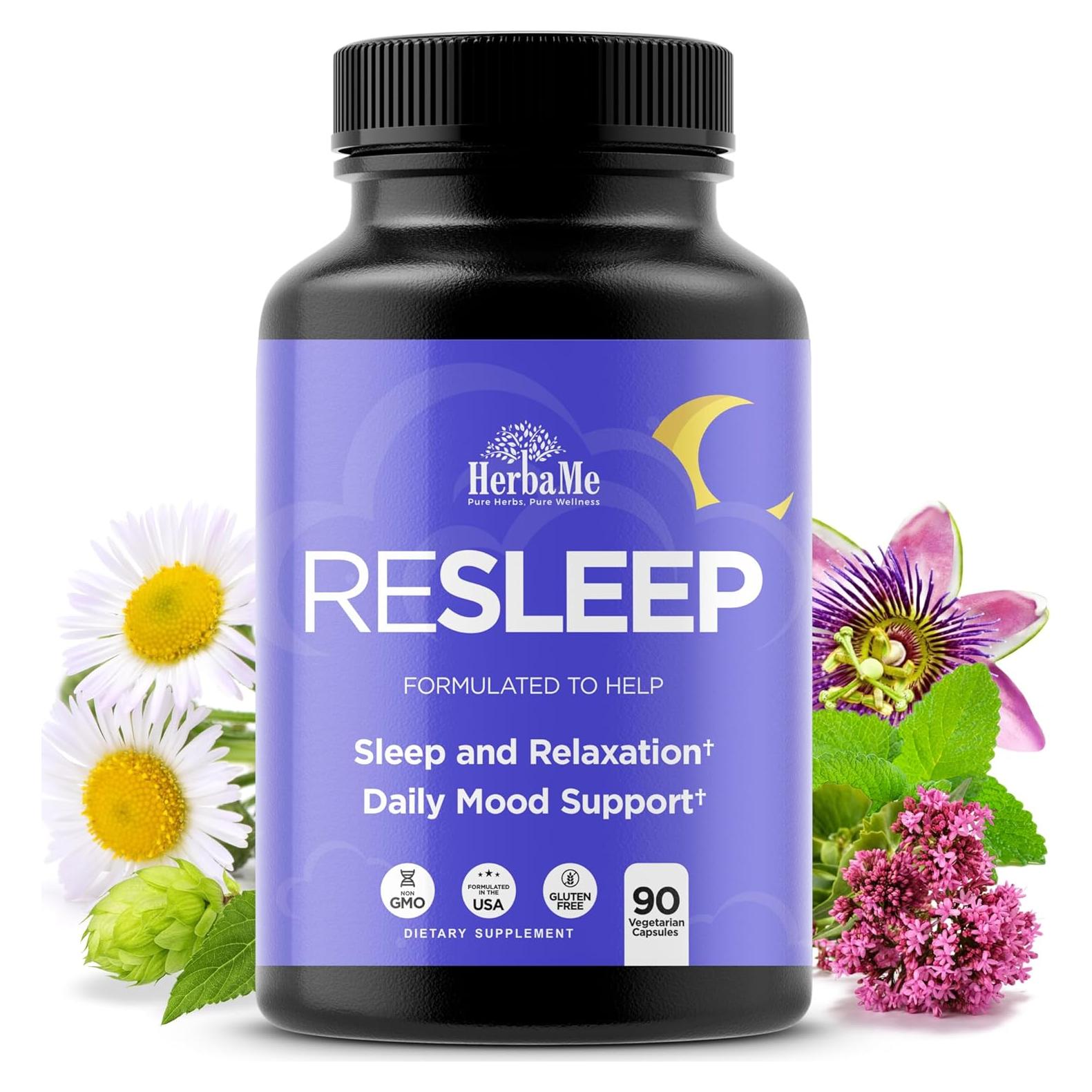 Suplemento Natural para el Sueño ReSleep - Magnesio y Valeriana