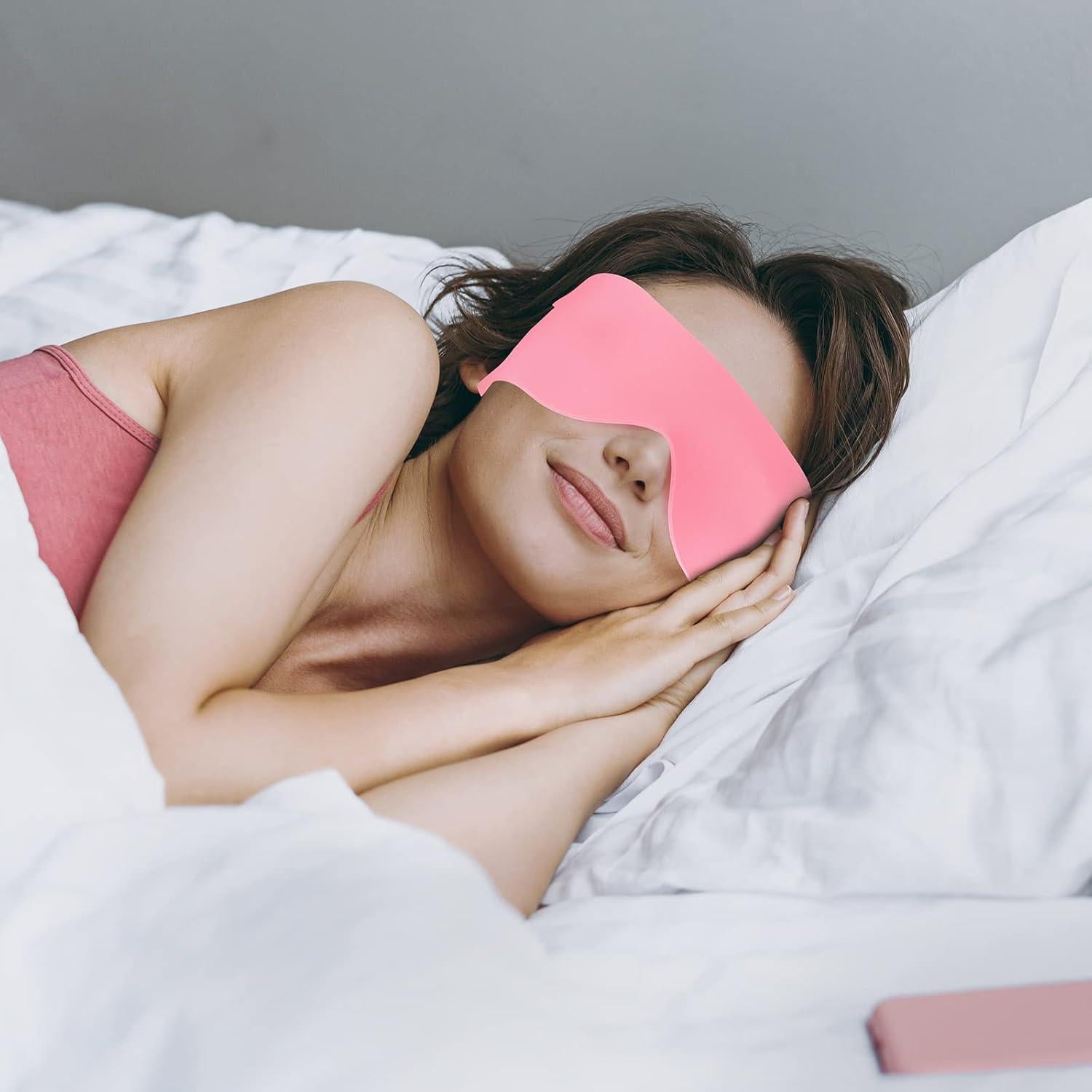 Máscara de Sueño FRESHME Negra Ligera y Transpirable