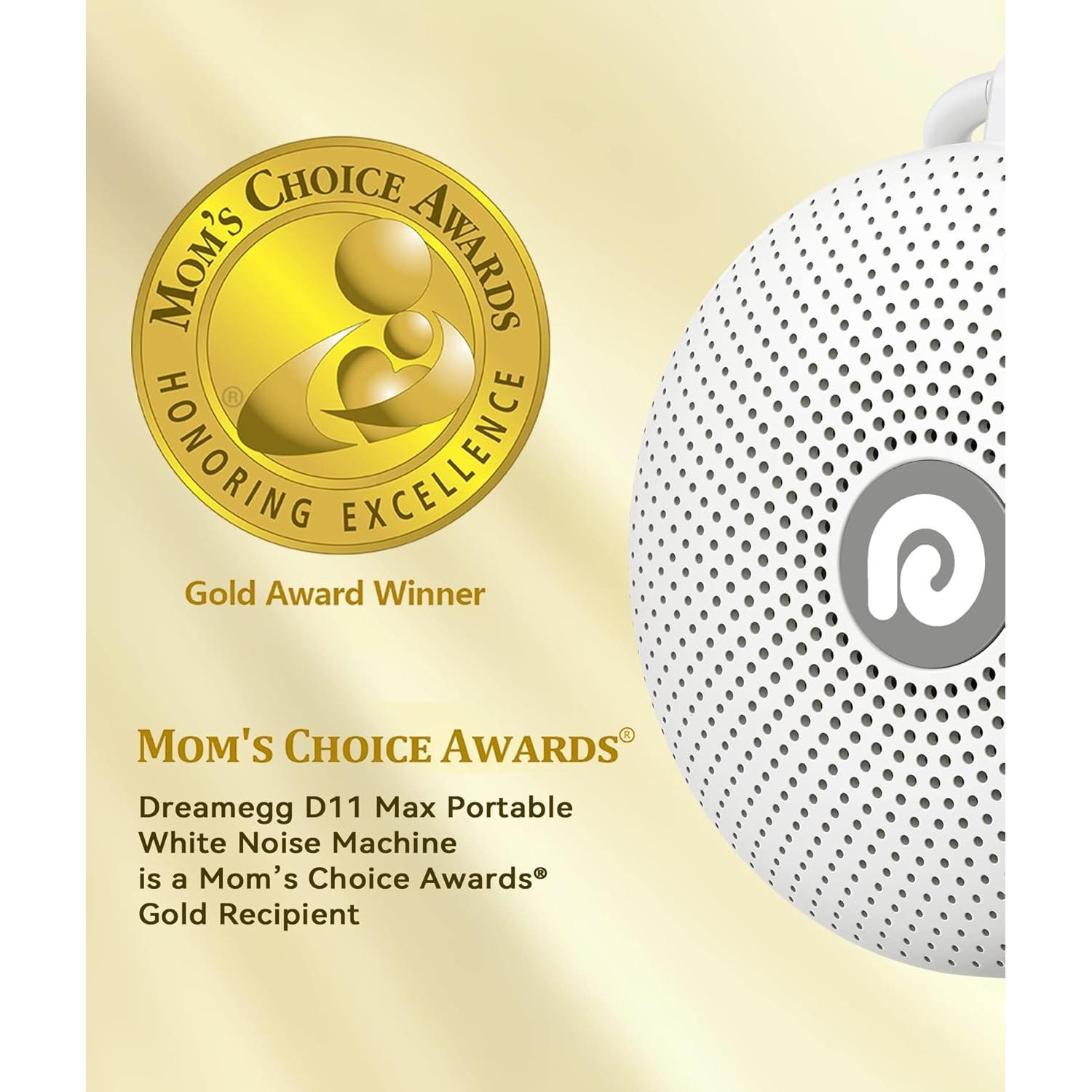 Máquina de Ruido Blanco Dreamegg D11 Max - Sonido Portátil 21 Sonidos