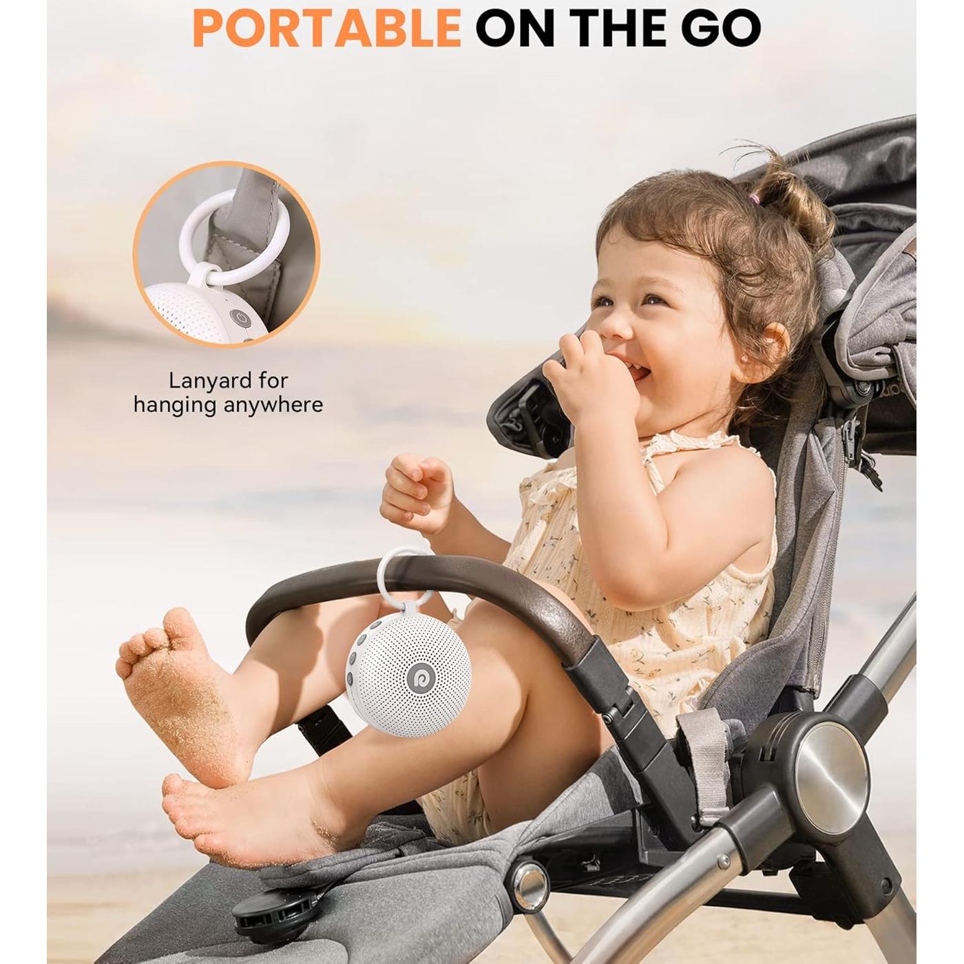 Máquina de Ruido Blanco Dreamegg D11 Max - Sonido Portátil 21 Sonidos