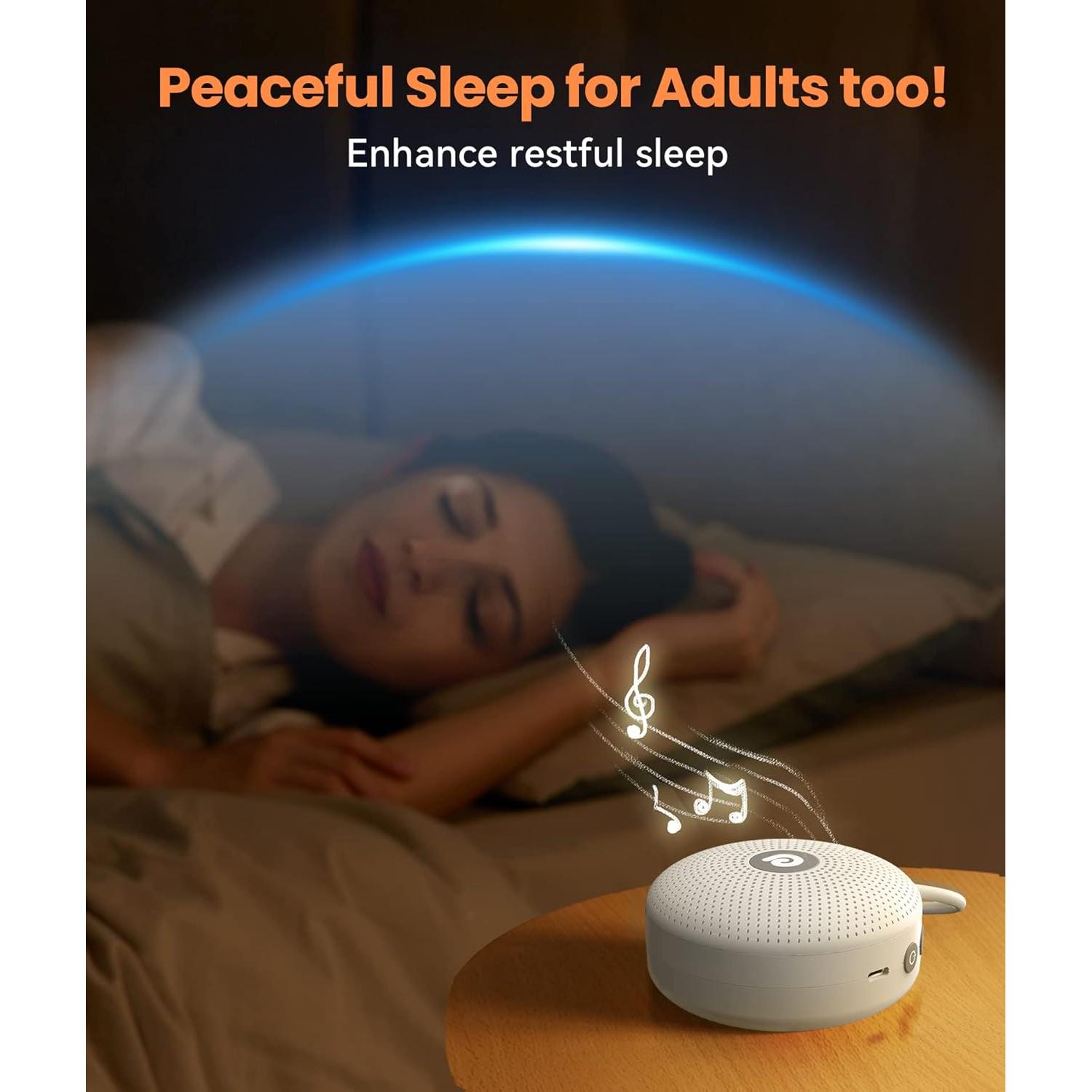 Máquina de Ruido Blanco Dreamegg D11 Max - Sonido Portátil 21 Sonidos