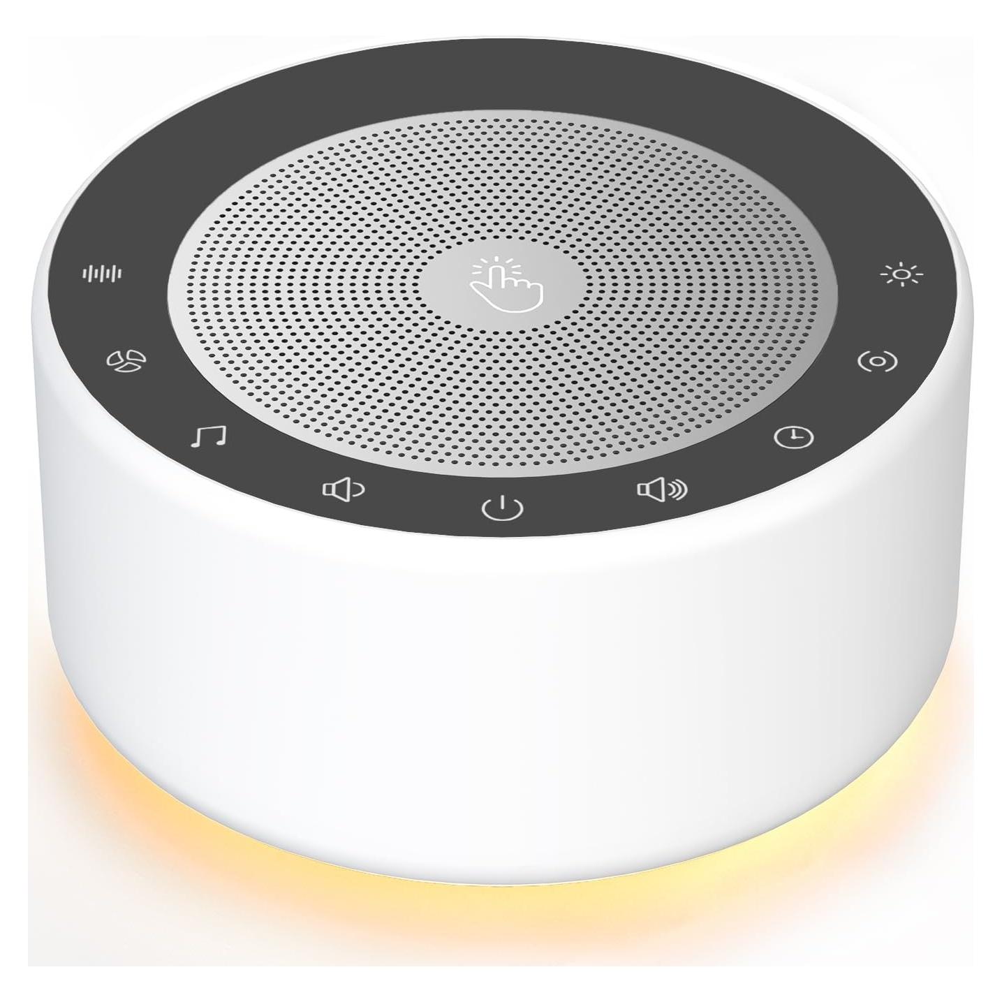 Máquina de Sonido Blanco Kipcush con Luz Nocturna 30 Sonidos