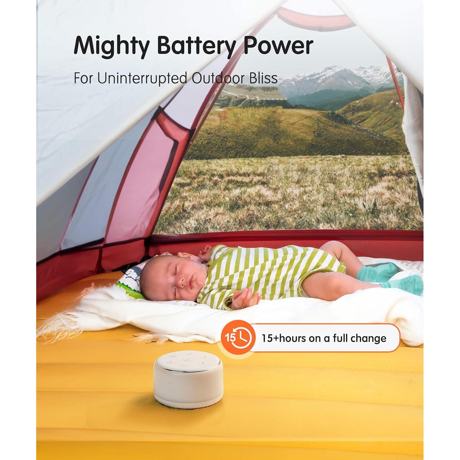 Máquina de Sonido FamiSym para Bebés con Luz Nocturna