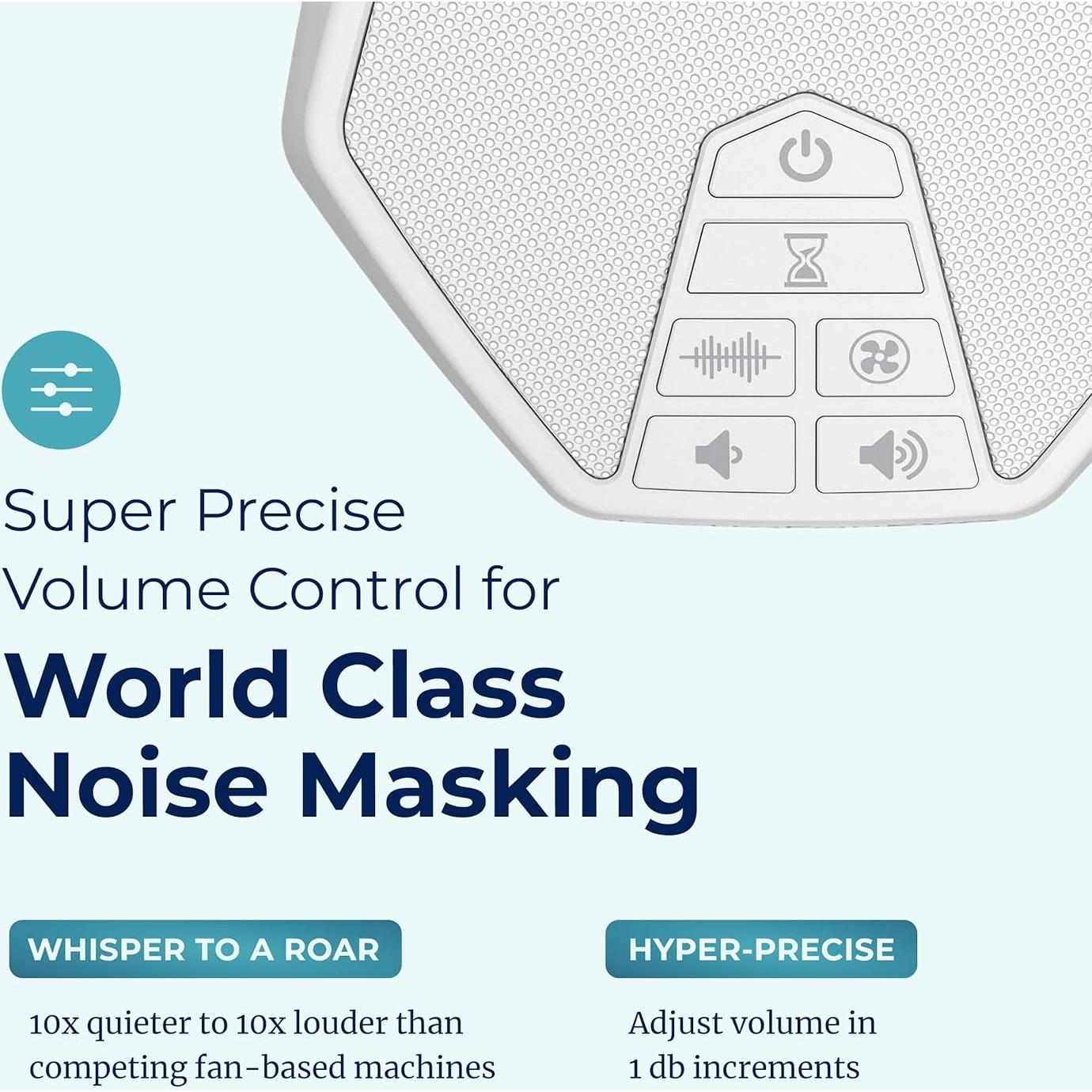 Máquina de Ruido Blanco Adaptive Sound Technologies LectroFan EVO - 22 Sonidos