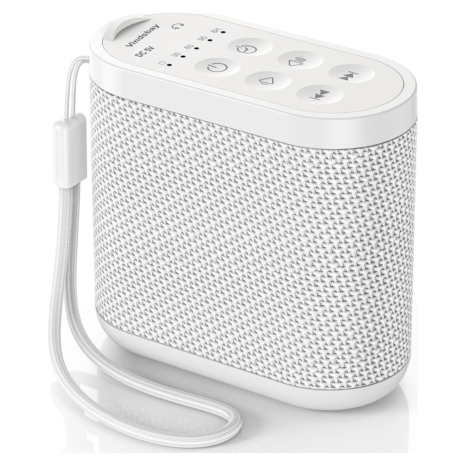 Máquina de Sonido Blanco Portátil Vindsbay - 21 Sonidos, Batería