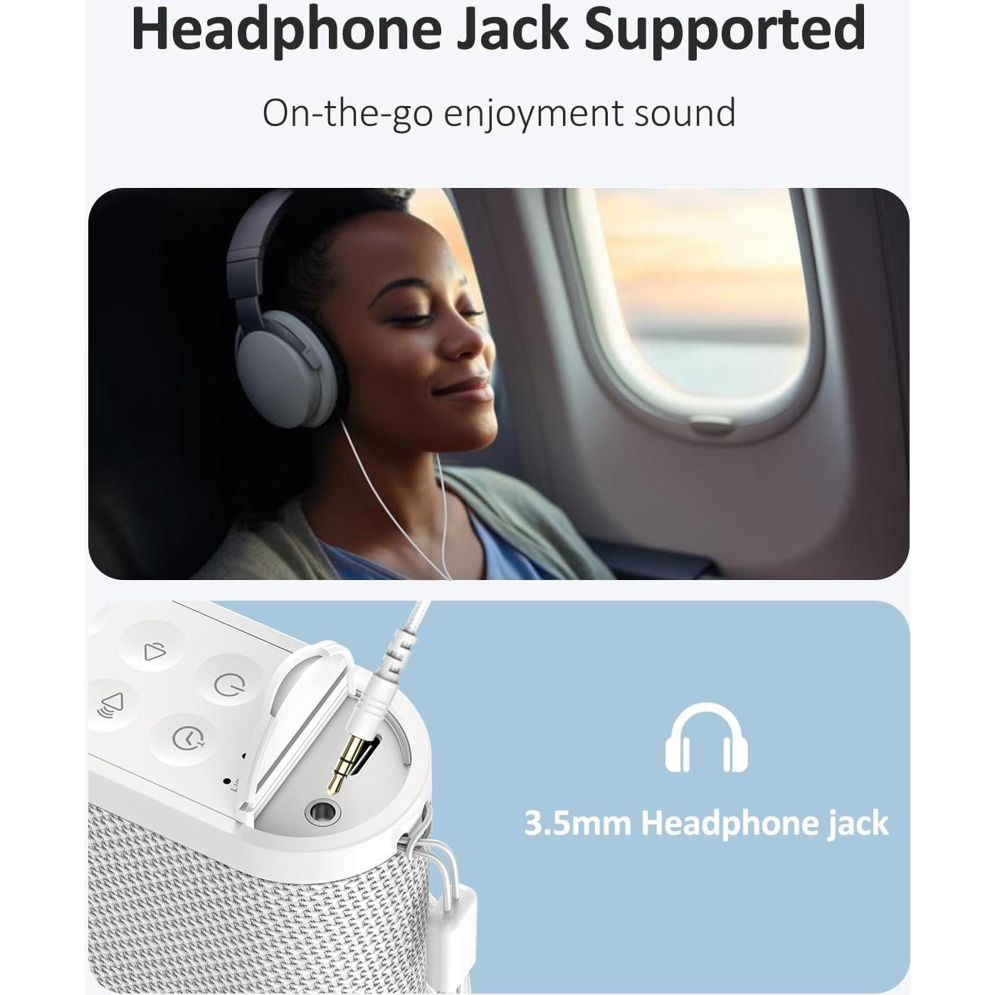 Máquina de Sonido Blanco Portátil Vindsbay - 21 Sonidos, Batería