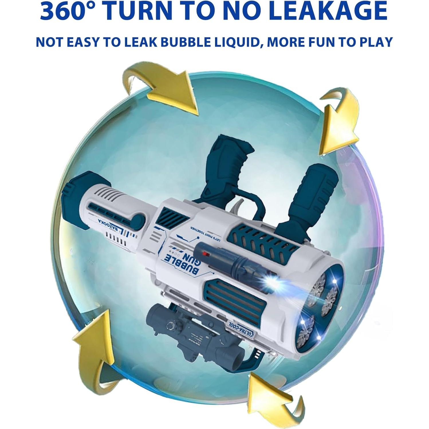 Pistola de Burbuja Automática VERSDITAS Azul Marino 1.47kg