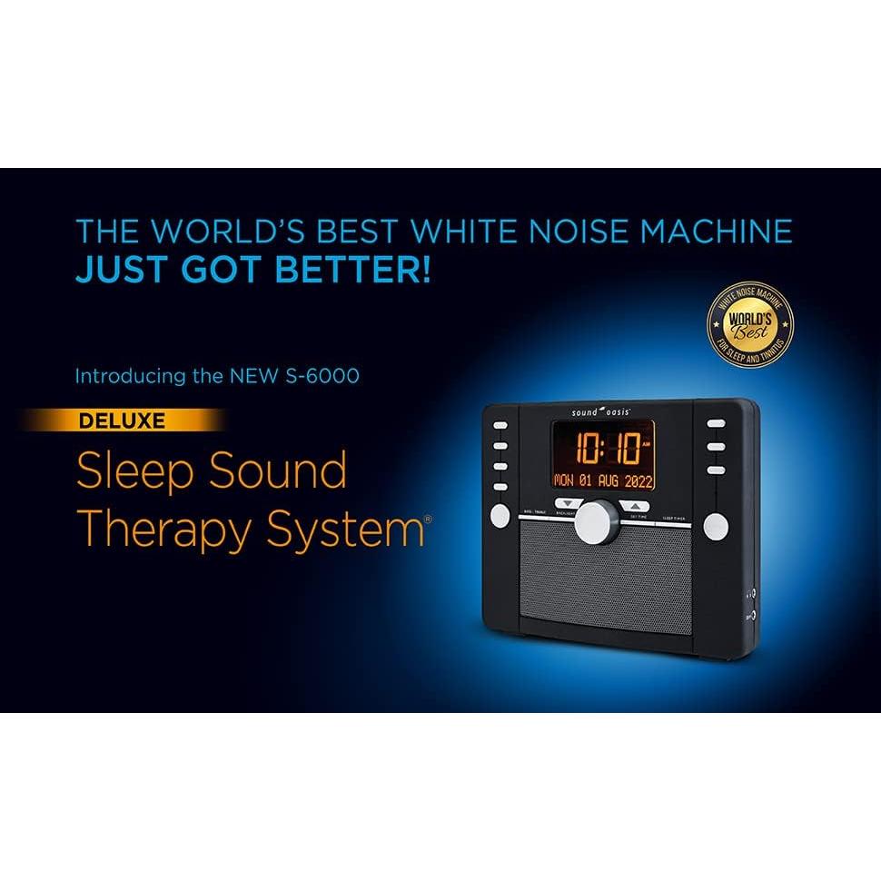 Máquina de Sonido Blanco Bluetooth Sound Oasis S-6000