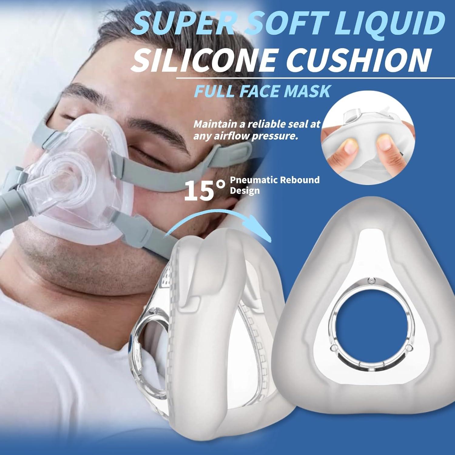 Máscara CPAP Completa Sonalux L, Ajuste Universal y Cómodo