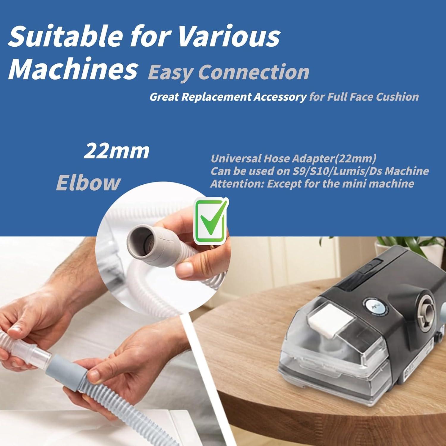 Máscara CPAP Completa Sonalux L, Ajuste Universal y Cómodo