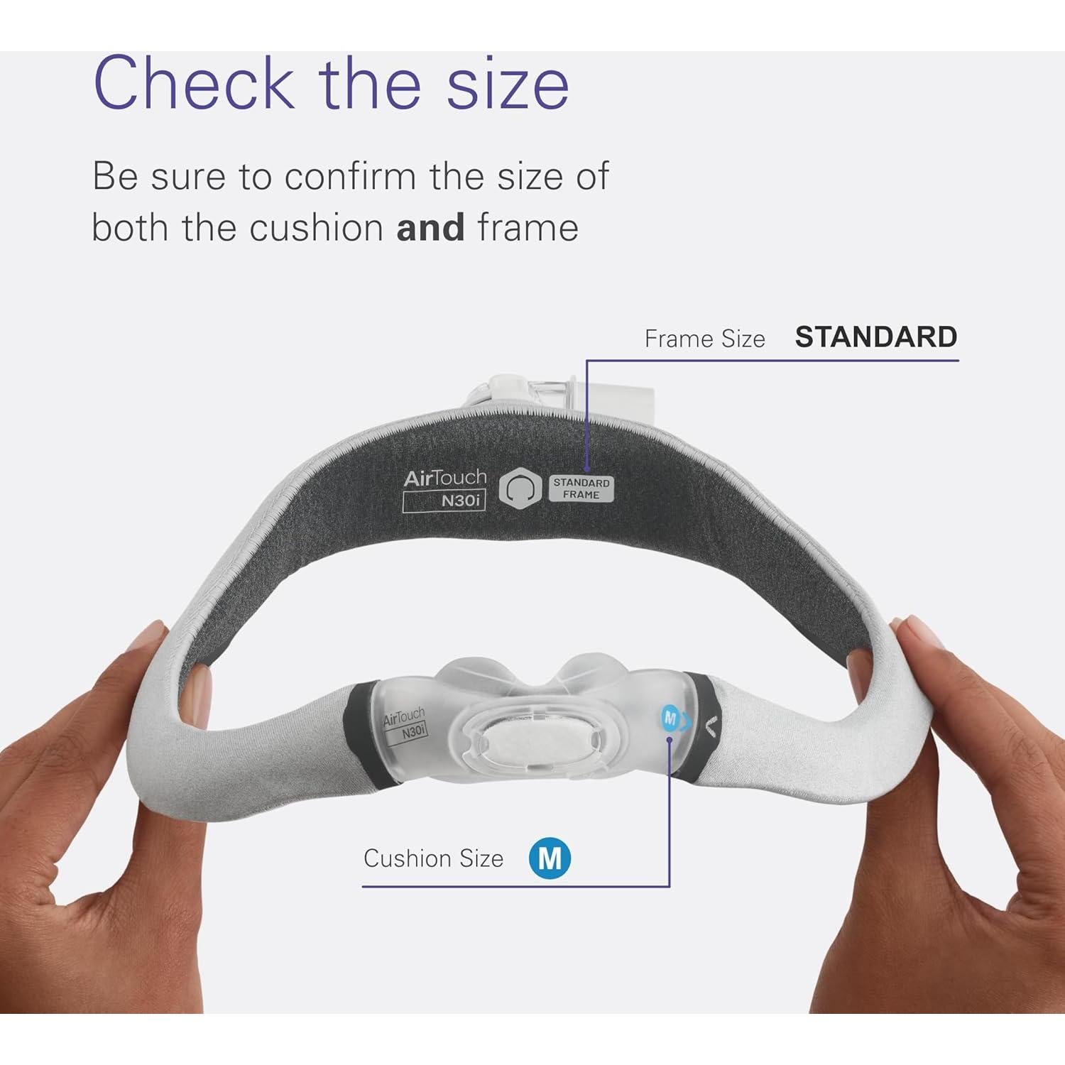 Marco ResMed AirTouch N30i Estándar Cojín Mediano