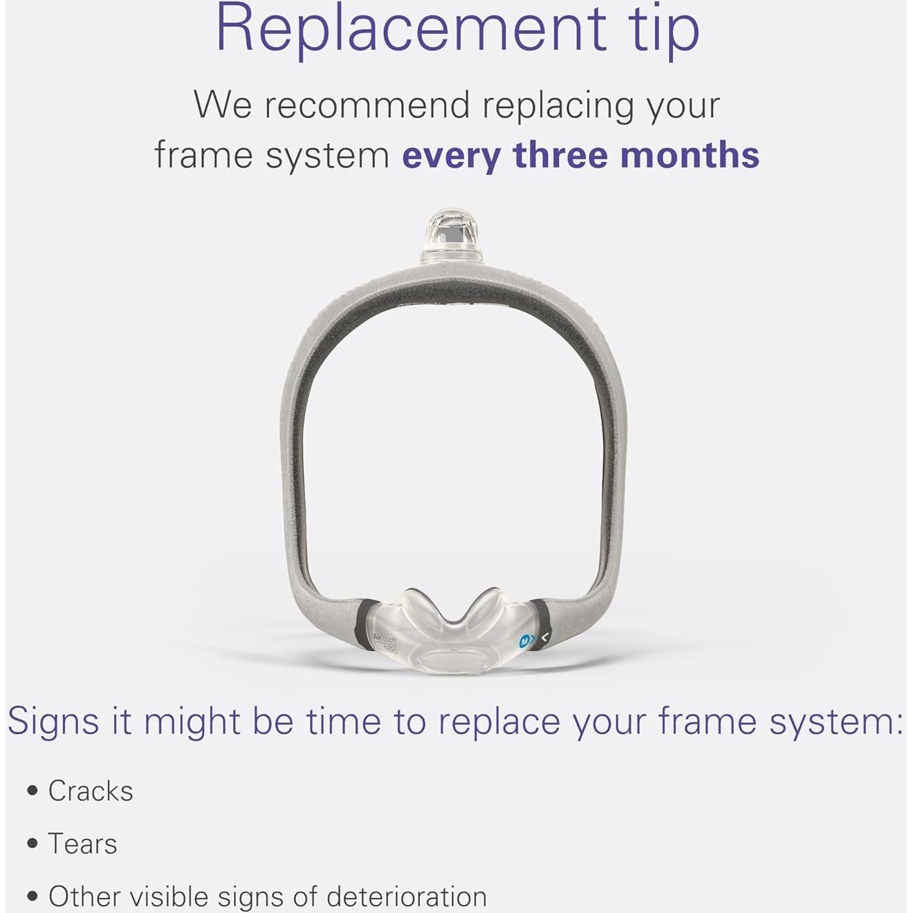 Marco ResMed AirTouch N30i Estándar Cojín Mediano
